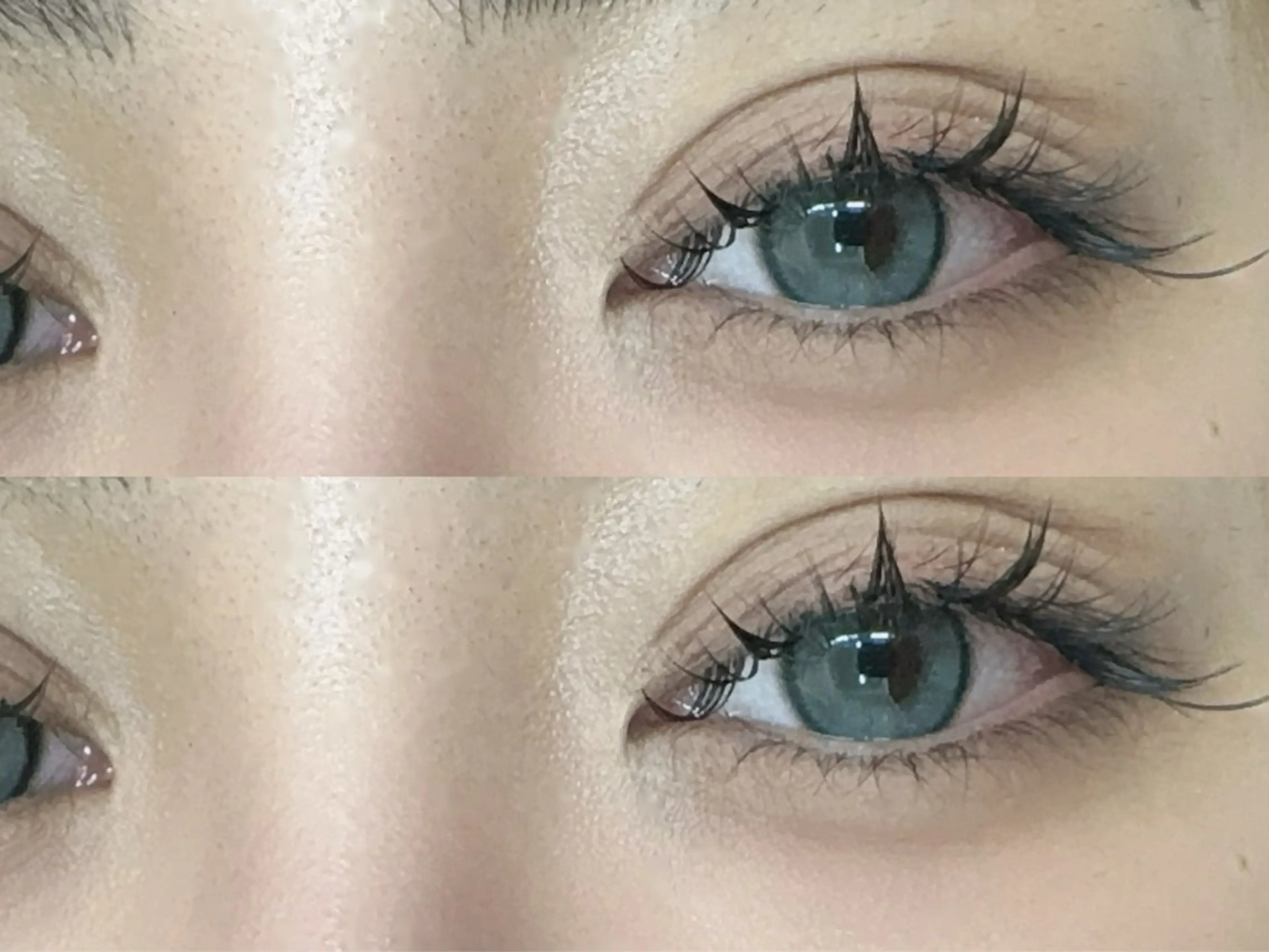 マツエク・マツパ 付け放題 バインドロック カラーマツエク フラットラッシュ 韓国風マツエク W Salon アイラッシュのマツエク・マツパデザイン