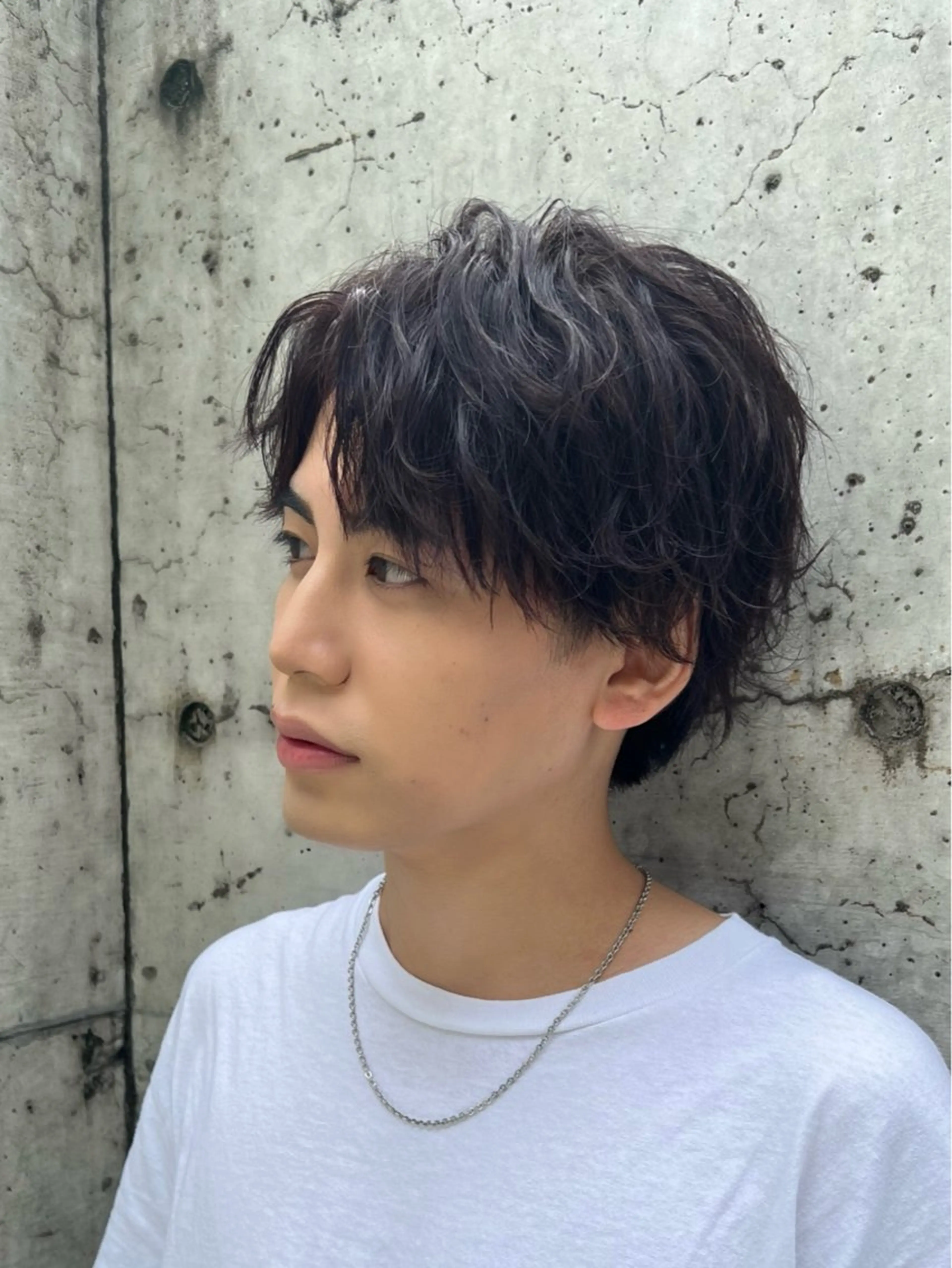 パーマ メンズ カット パーマ ヘアセット yukiho❤️ GAUDI 池袋のヘアスタイル