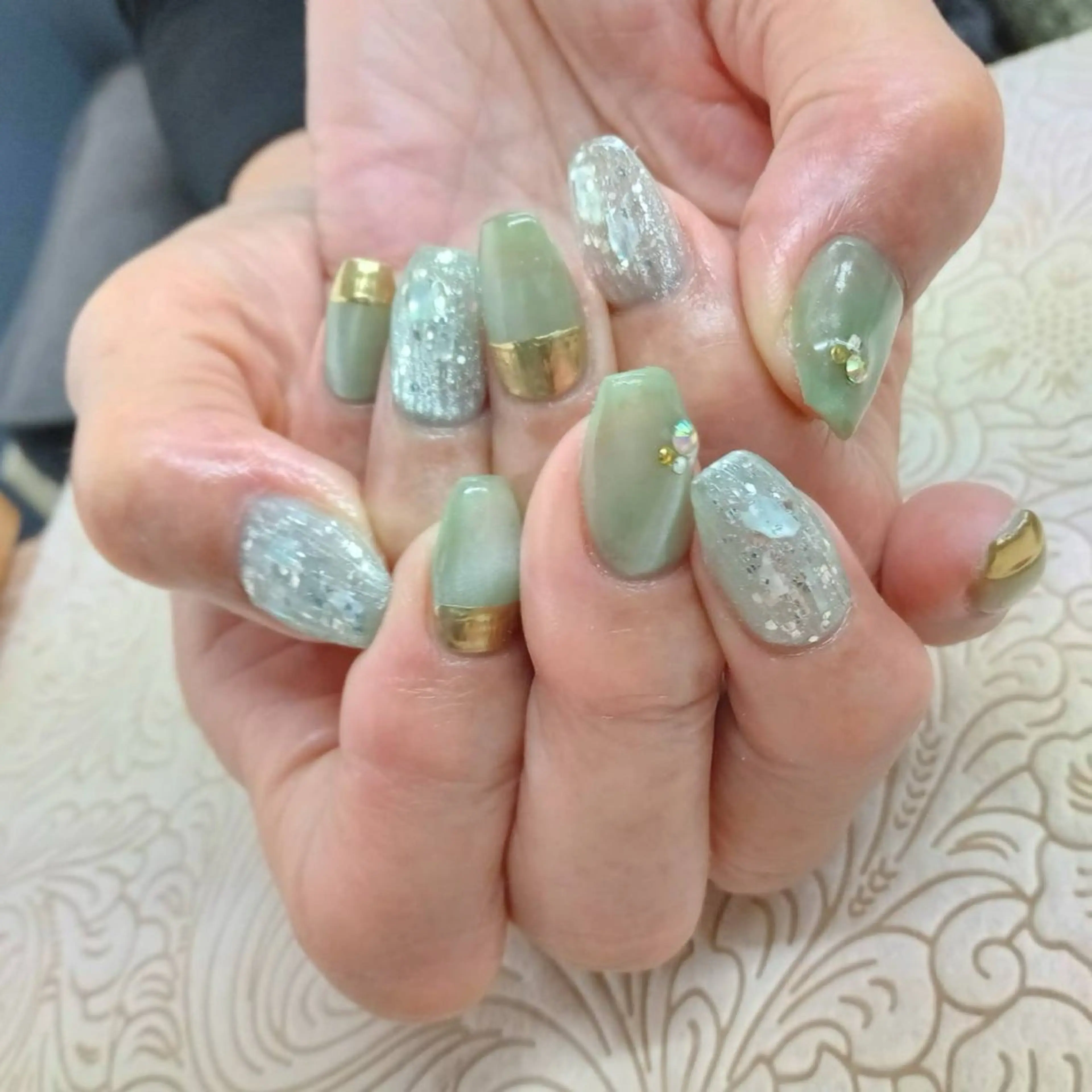 ネイル フラワーネイル precious nail room所属・precious nail  roomのネイルデザイン
