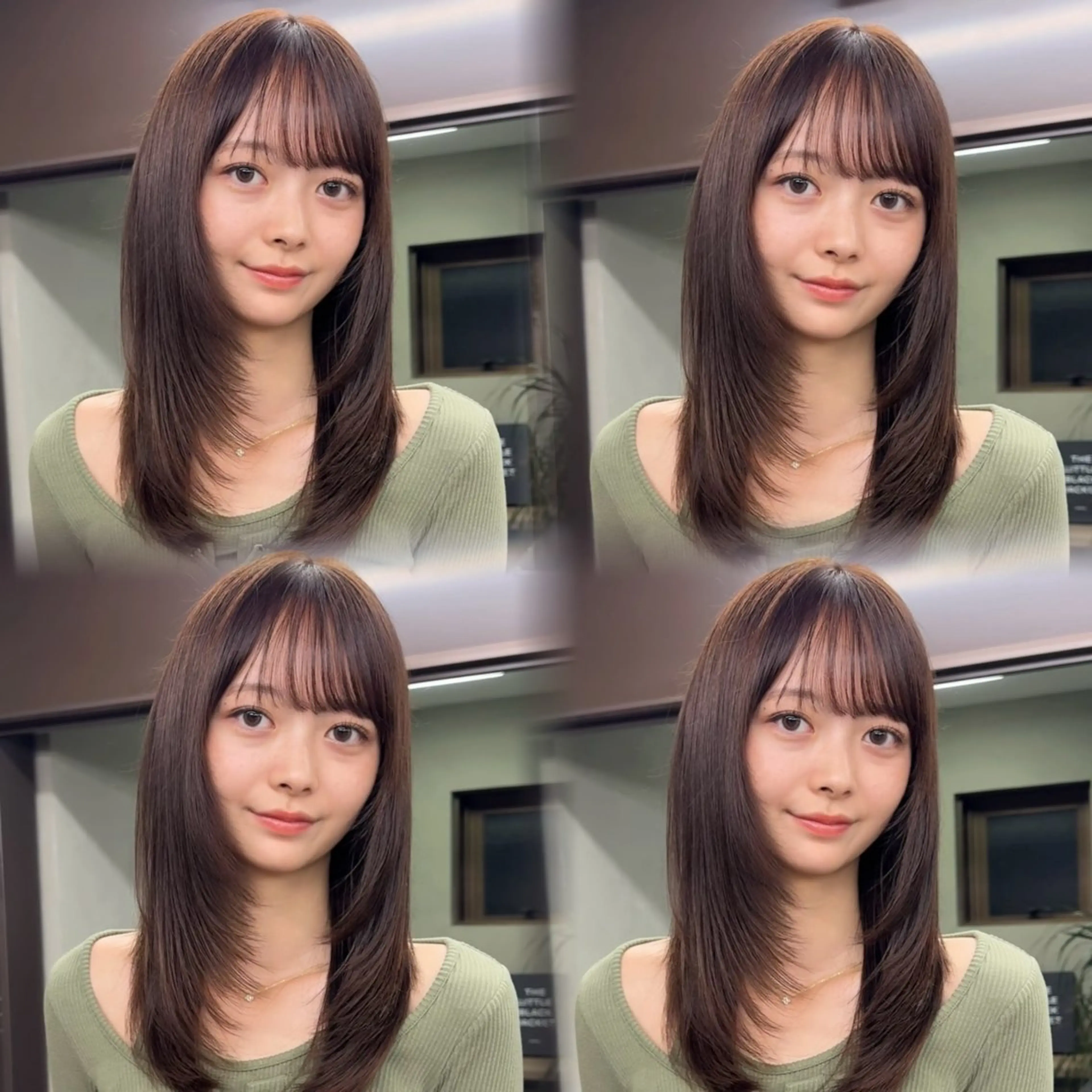 ミディアム カラー 柔らかいレイヤー🌿 大人ヘア/みっきーのヘアスタイル