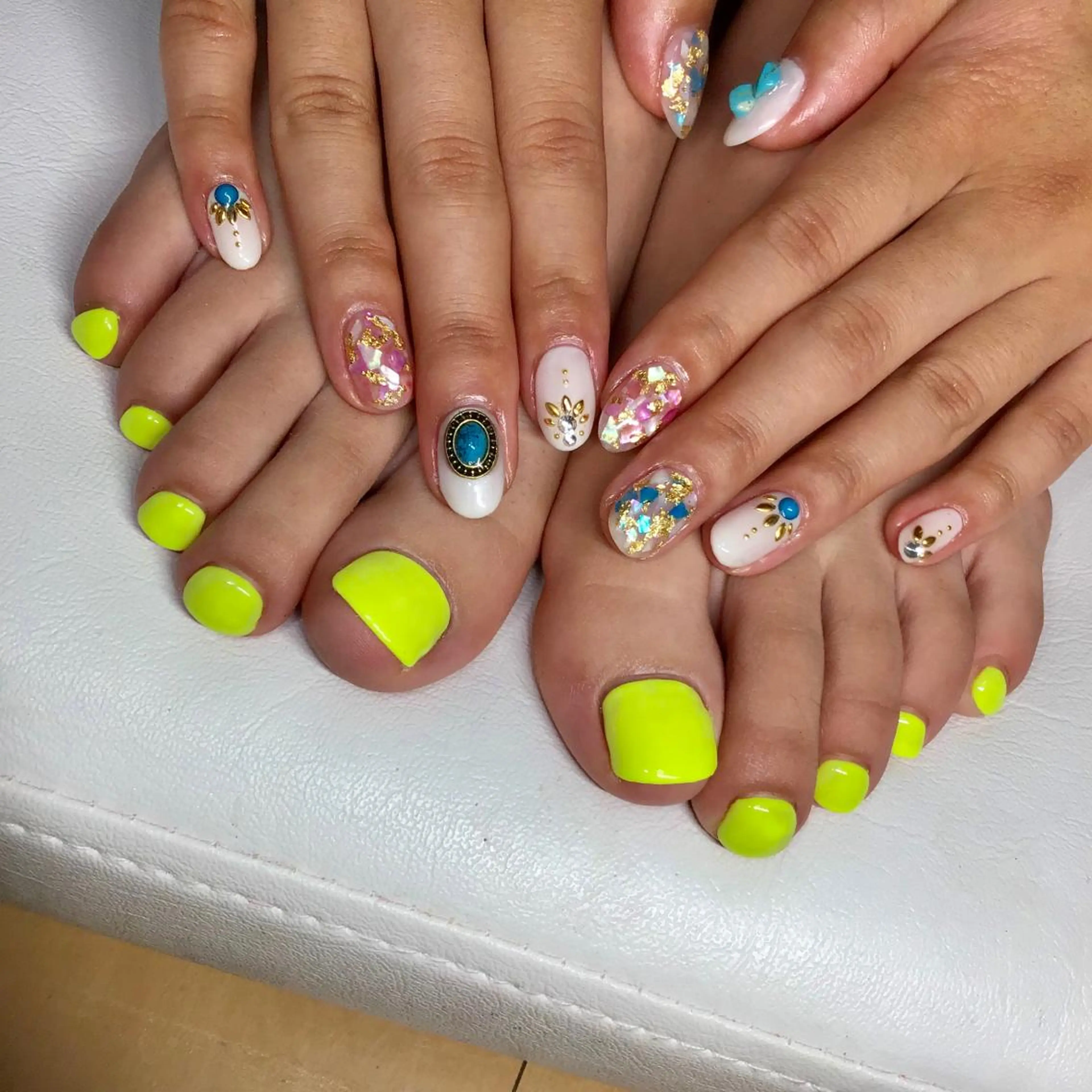 ロング キッズ ネイル マツエク・マツパ 福田 加奈のネイルデザイン