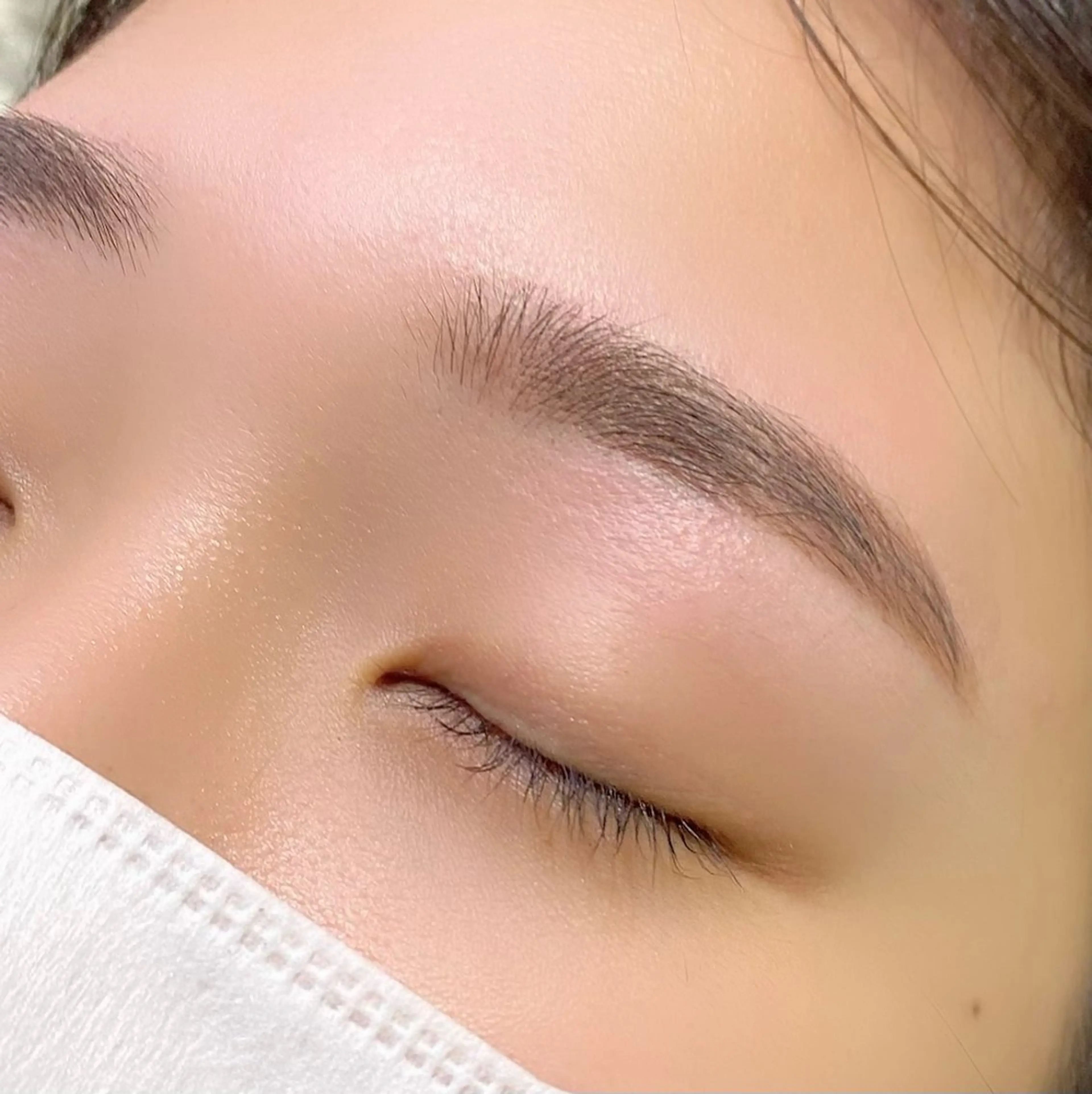 アイブロウ ワックス脱毛 眉カット 9LashTOKYO Tanabeのマツエク・マツパデザイン