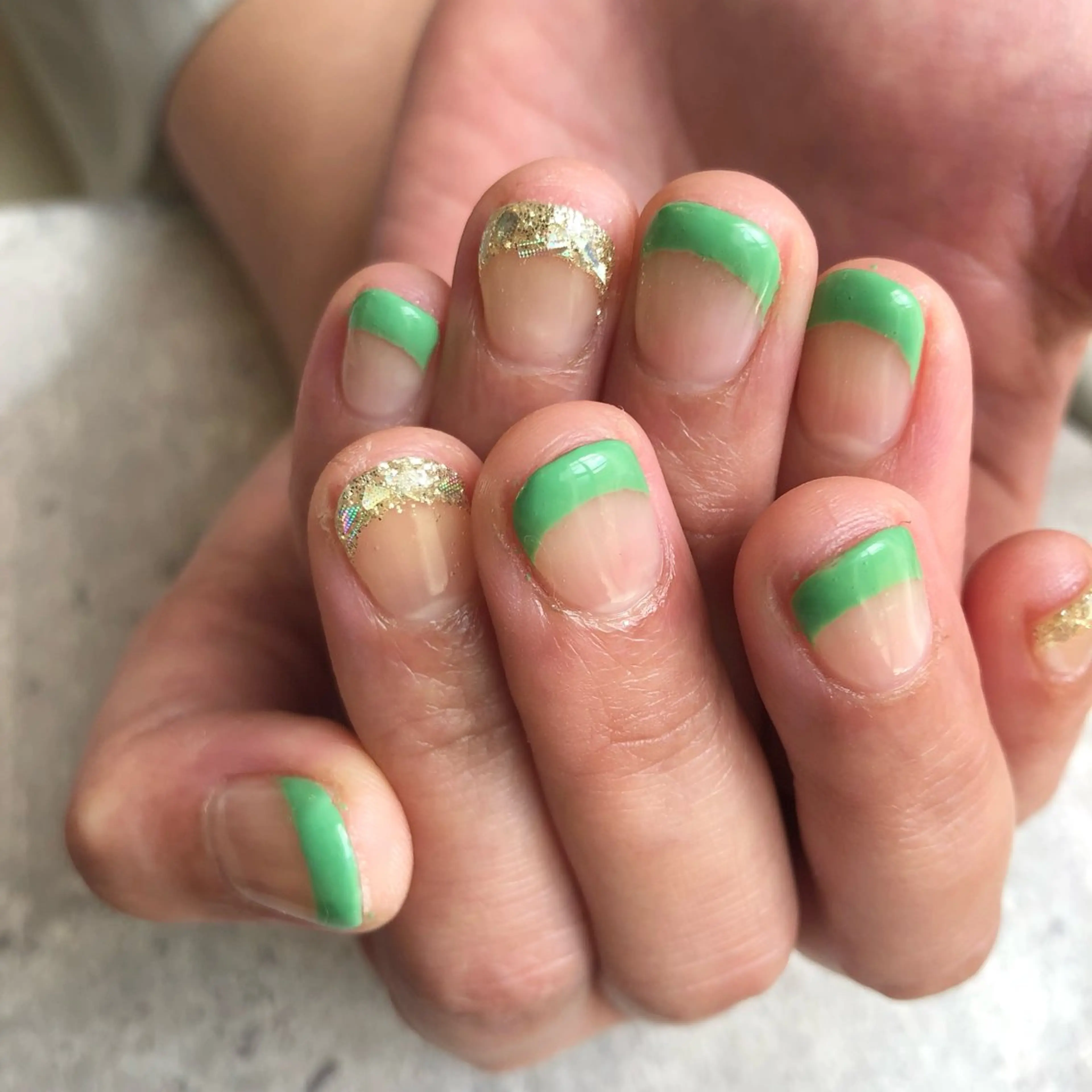 ネイル フレンチネイル Bijou💎✨ Reiのネイルデザイン