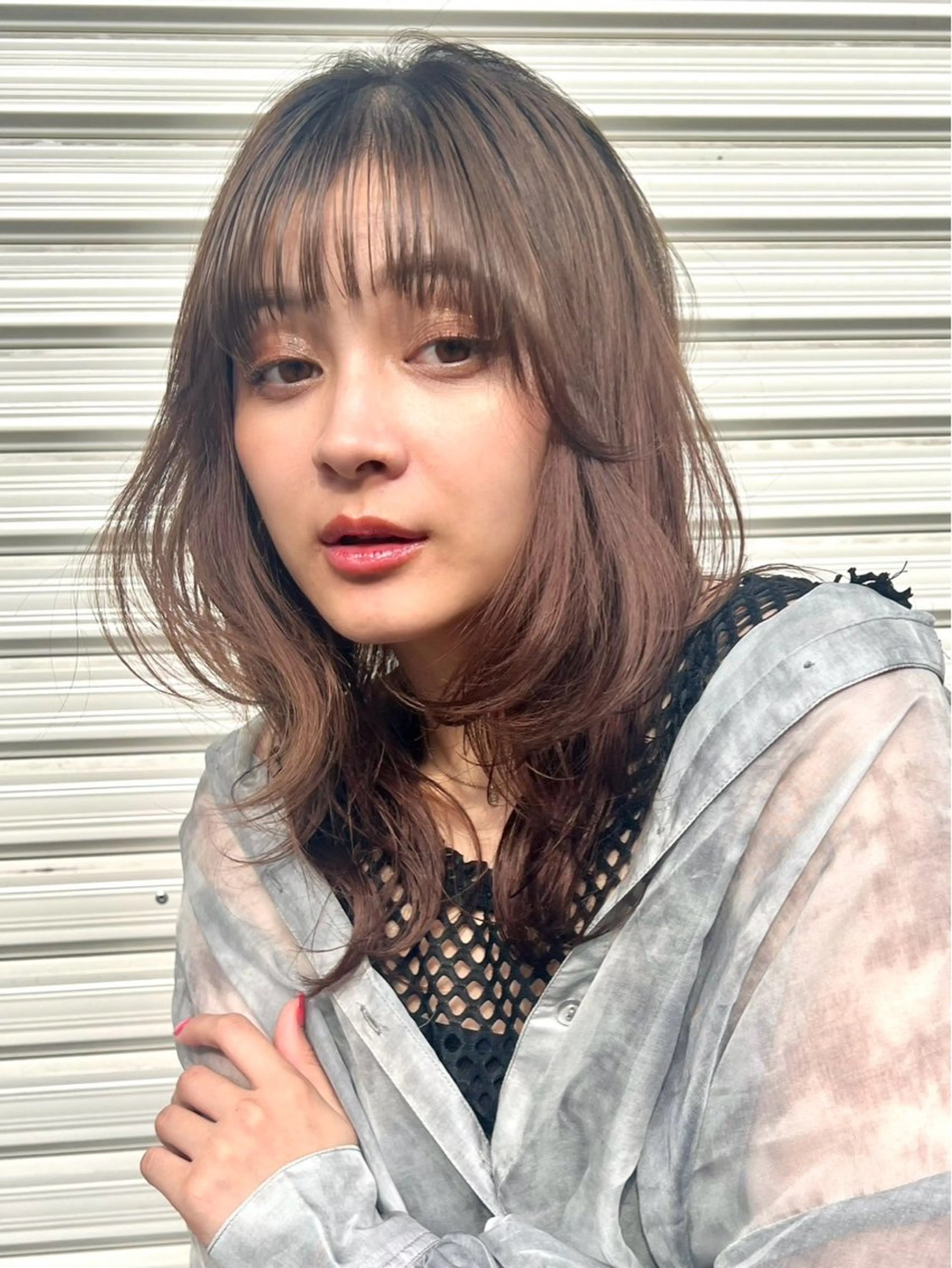 カラー ヘアカラー 石橋 祐飛のヘアスタイル