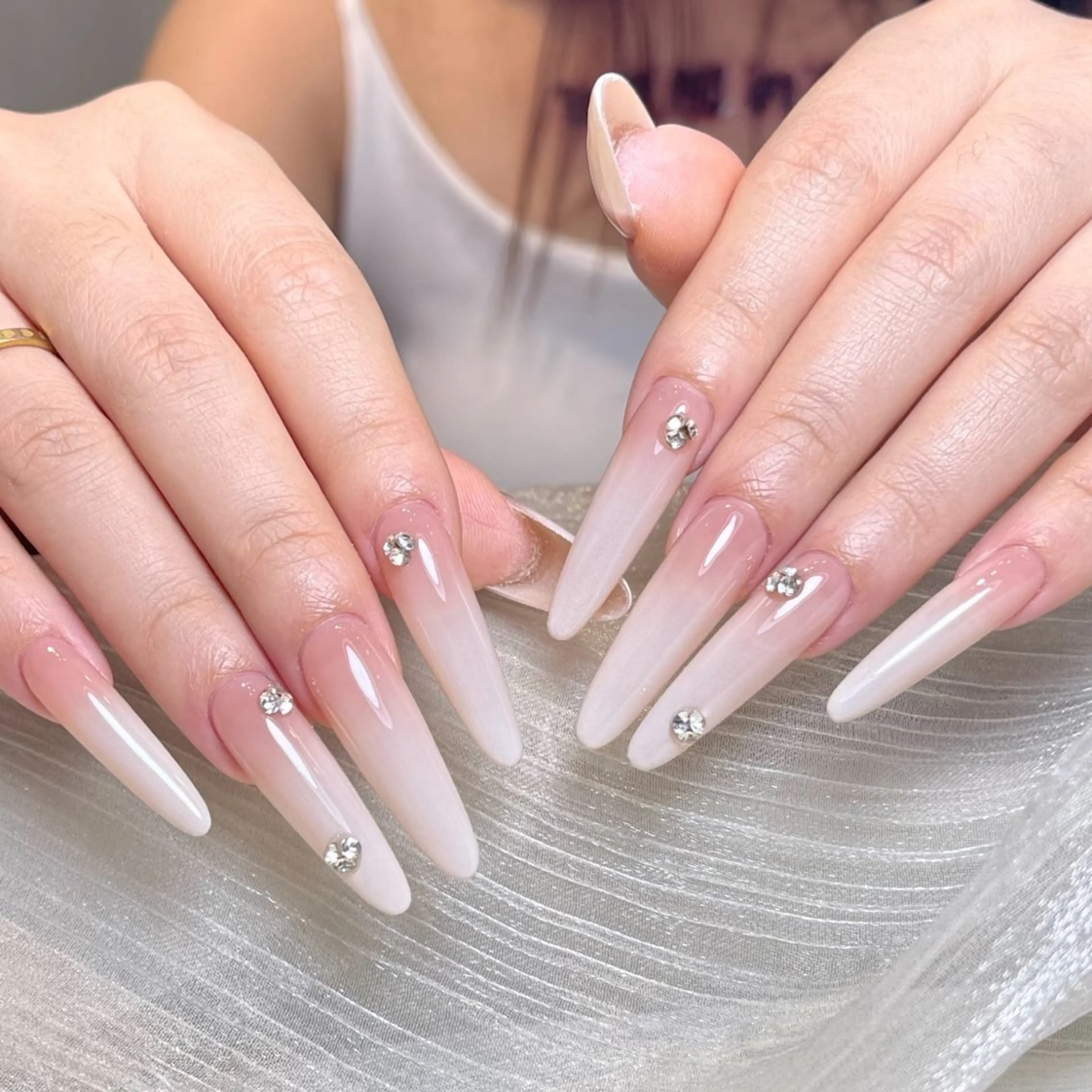 ハンドオフあり💚（長さだし）人気のベイビーブーマー（クリアベース）の写真