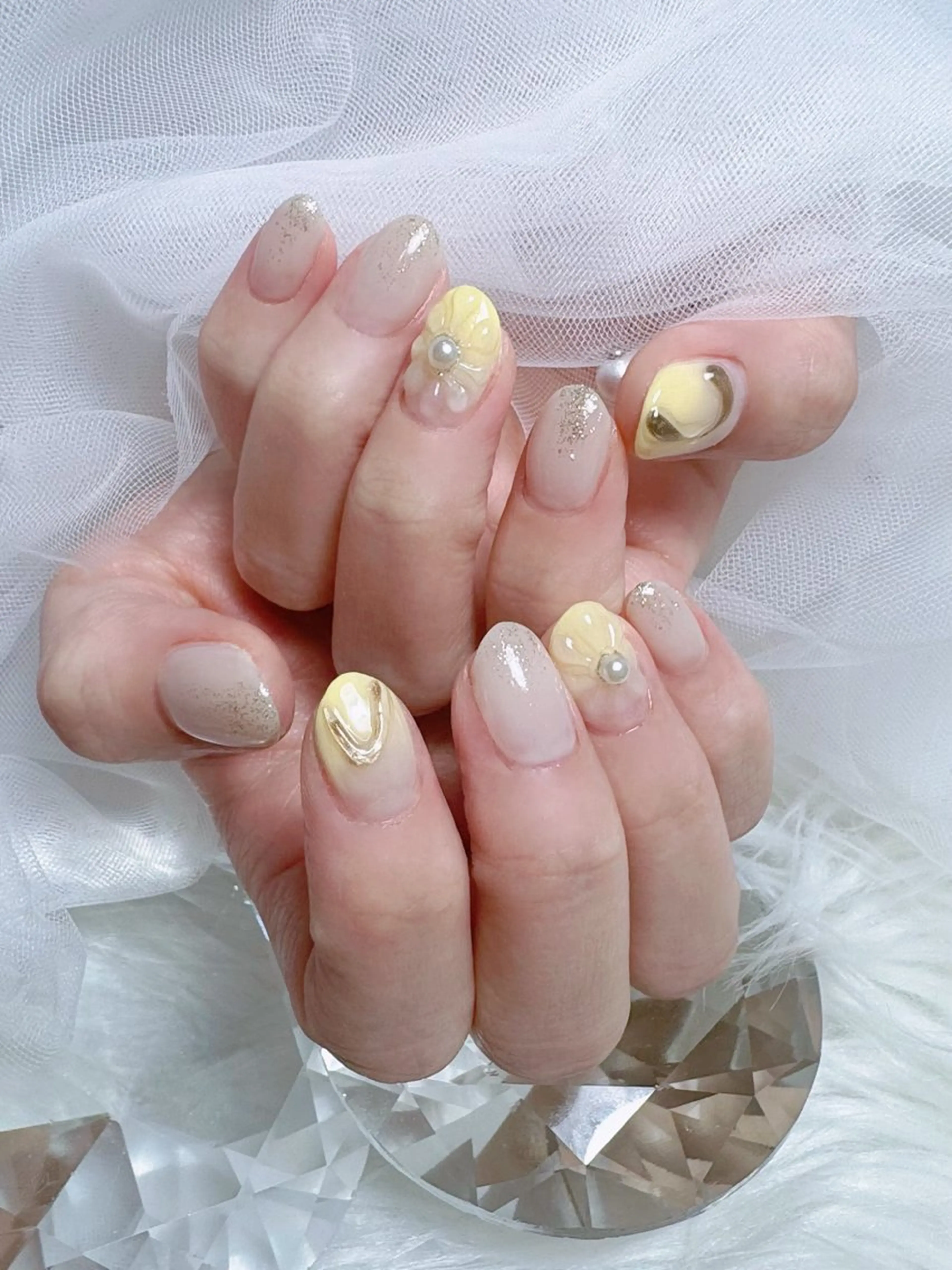 ネイル ハンドネイル BIJOU yuzuのネイルデザイン