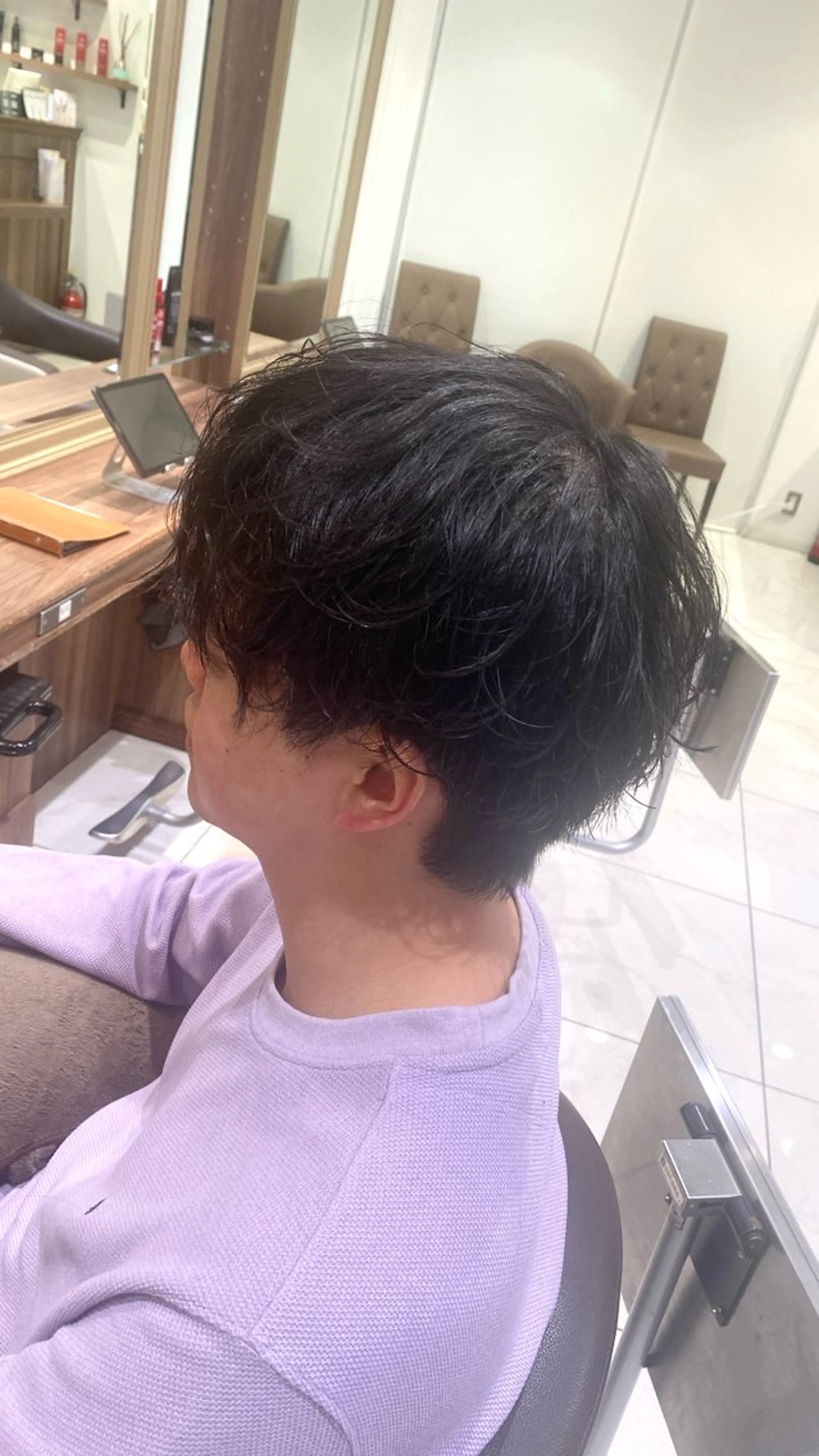 パーマ Ash本八幡店 🫧中園🪽のヘアスタイル
