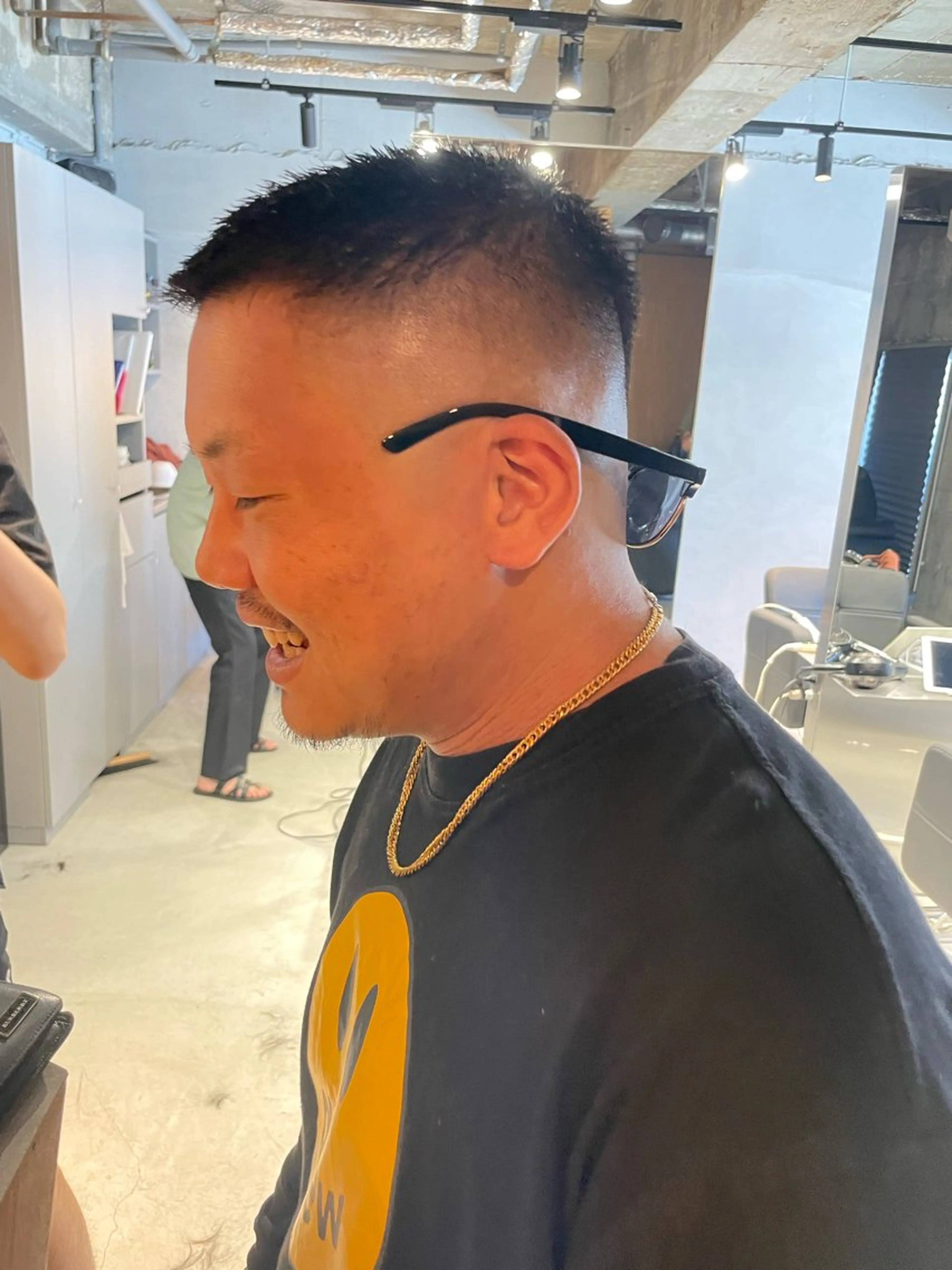 ショート カラー パーマ ヘアアレンジ メンズ キッズ メンズ特化 しゅうへいのヘアスタイル