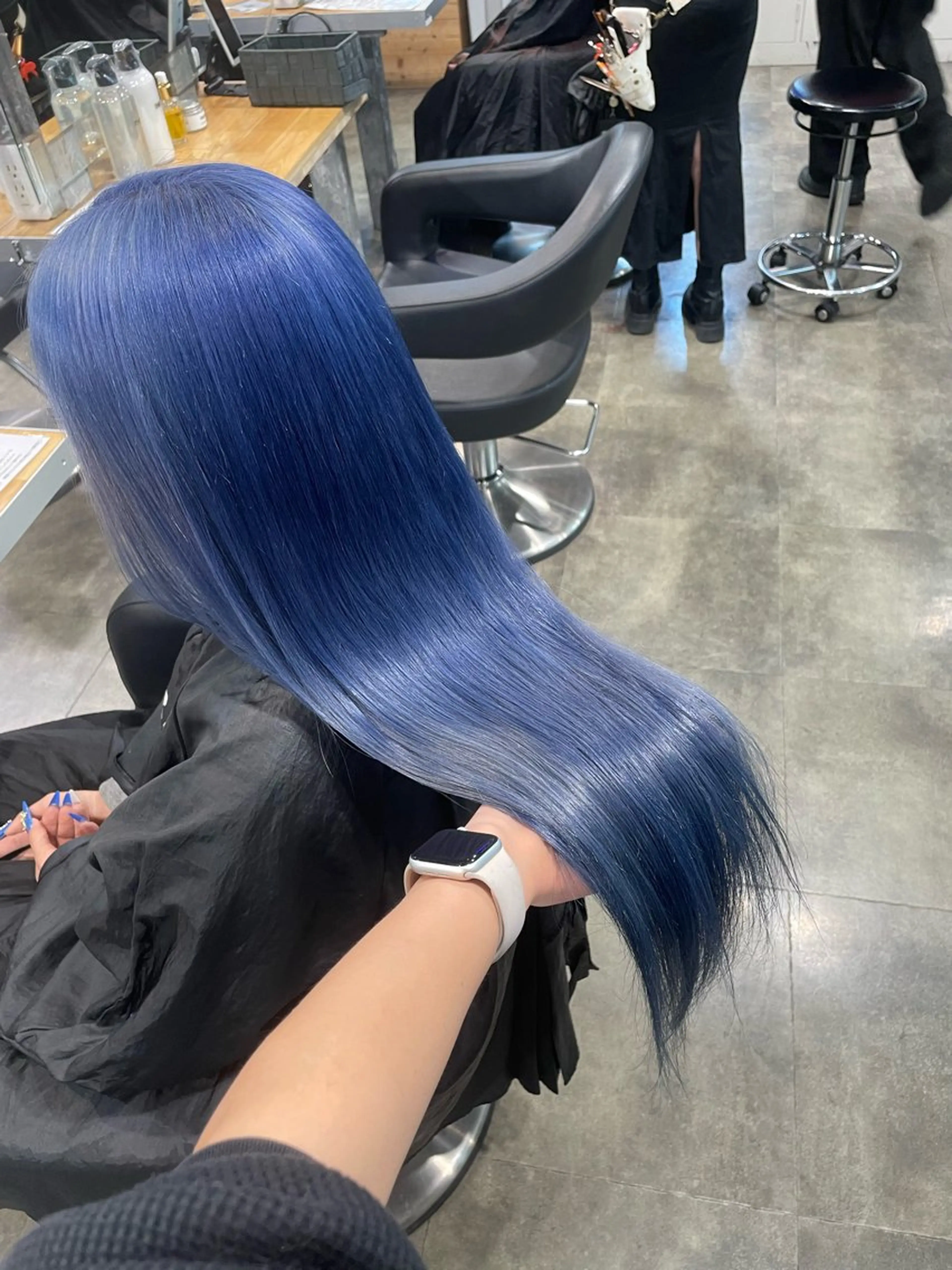 ロング カラー ヘアカラー ハイトーン 横浜💞ミオのヘアスタイル