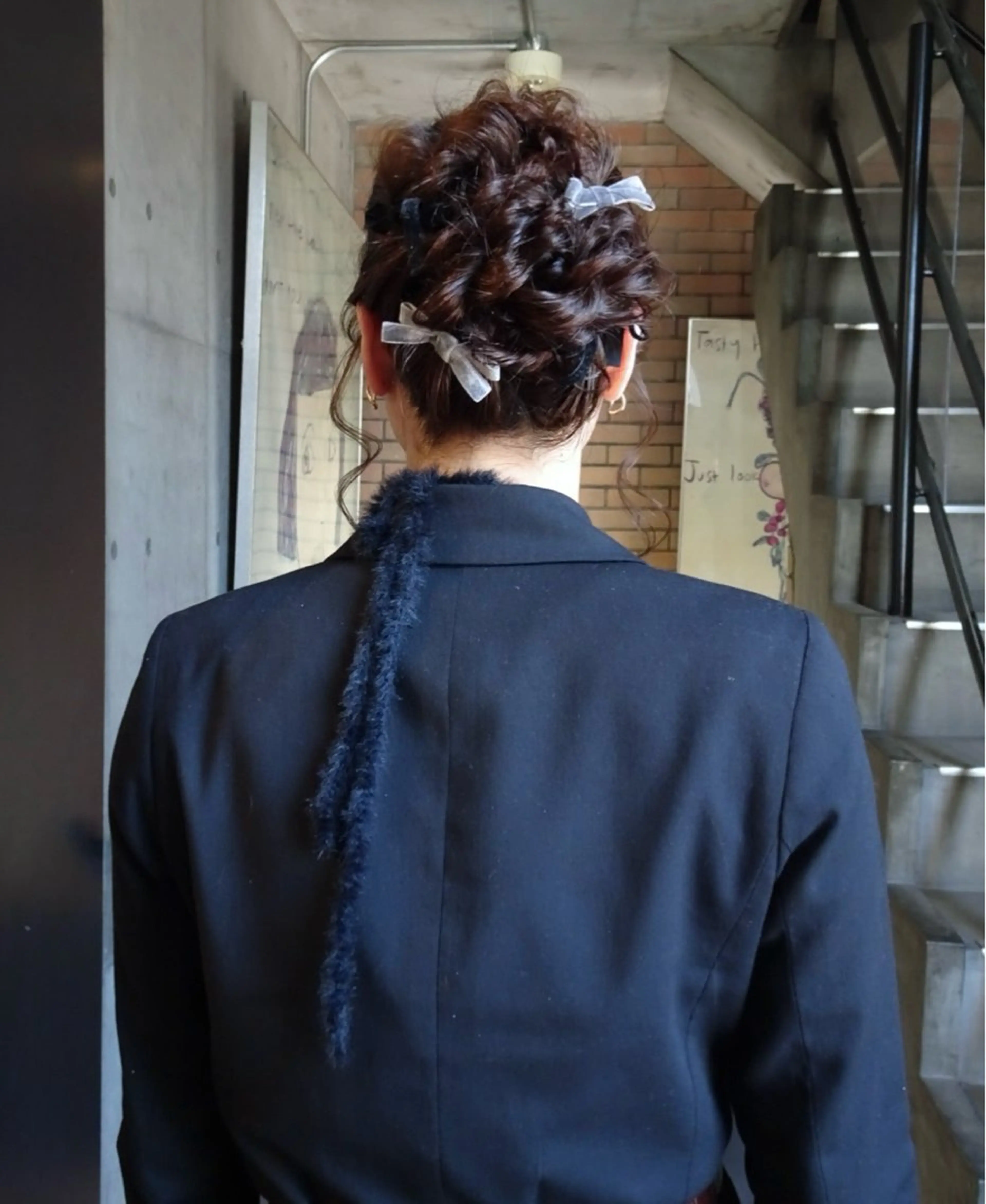 ミディアム ヘアアレンジ ニュアンスヘア🪡 nenekaのヘアスタイル