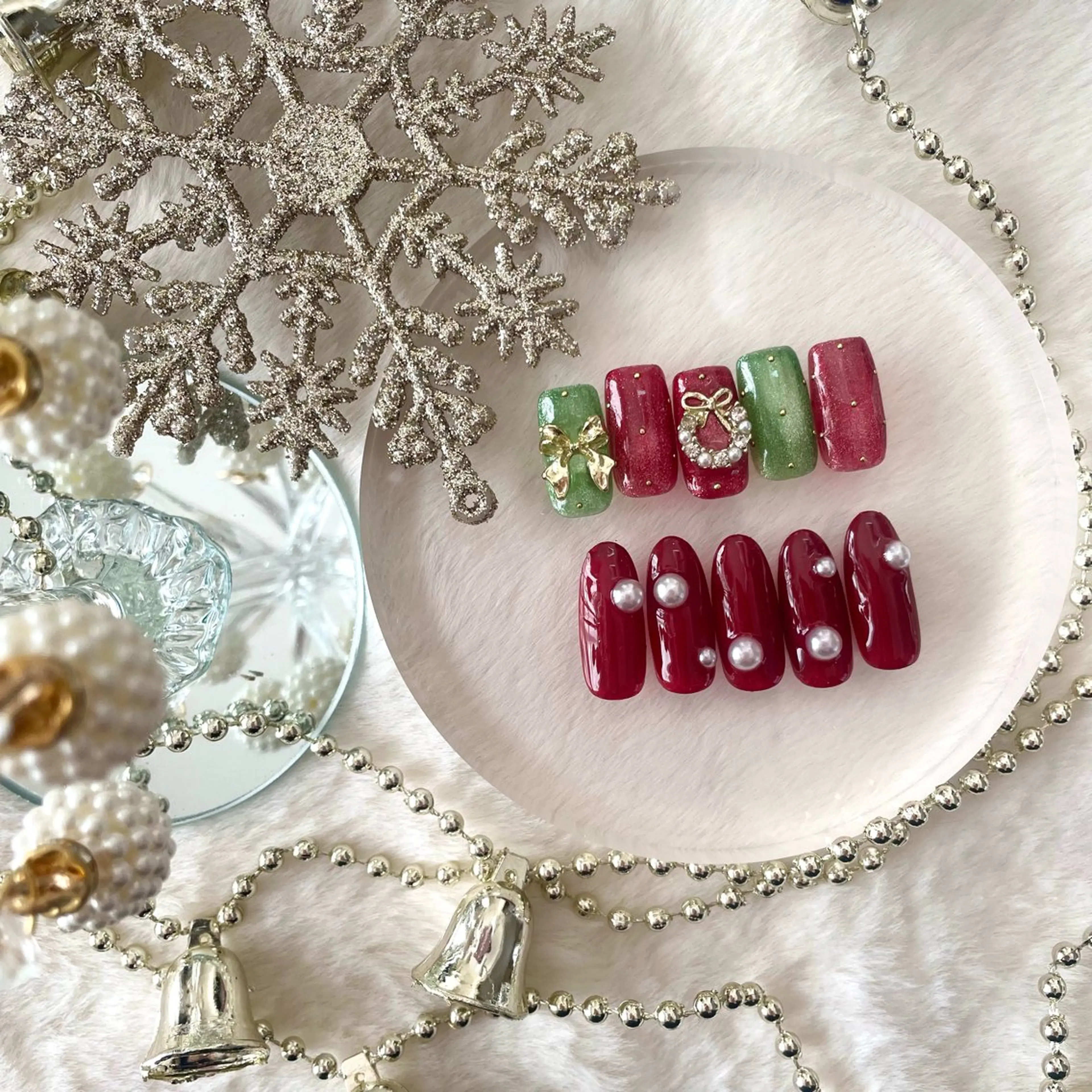 ネイル 冬ネイル クリスマス ハンドネイル salonCIPAL MAIのネイルデザイン