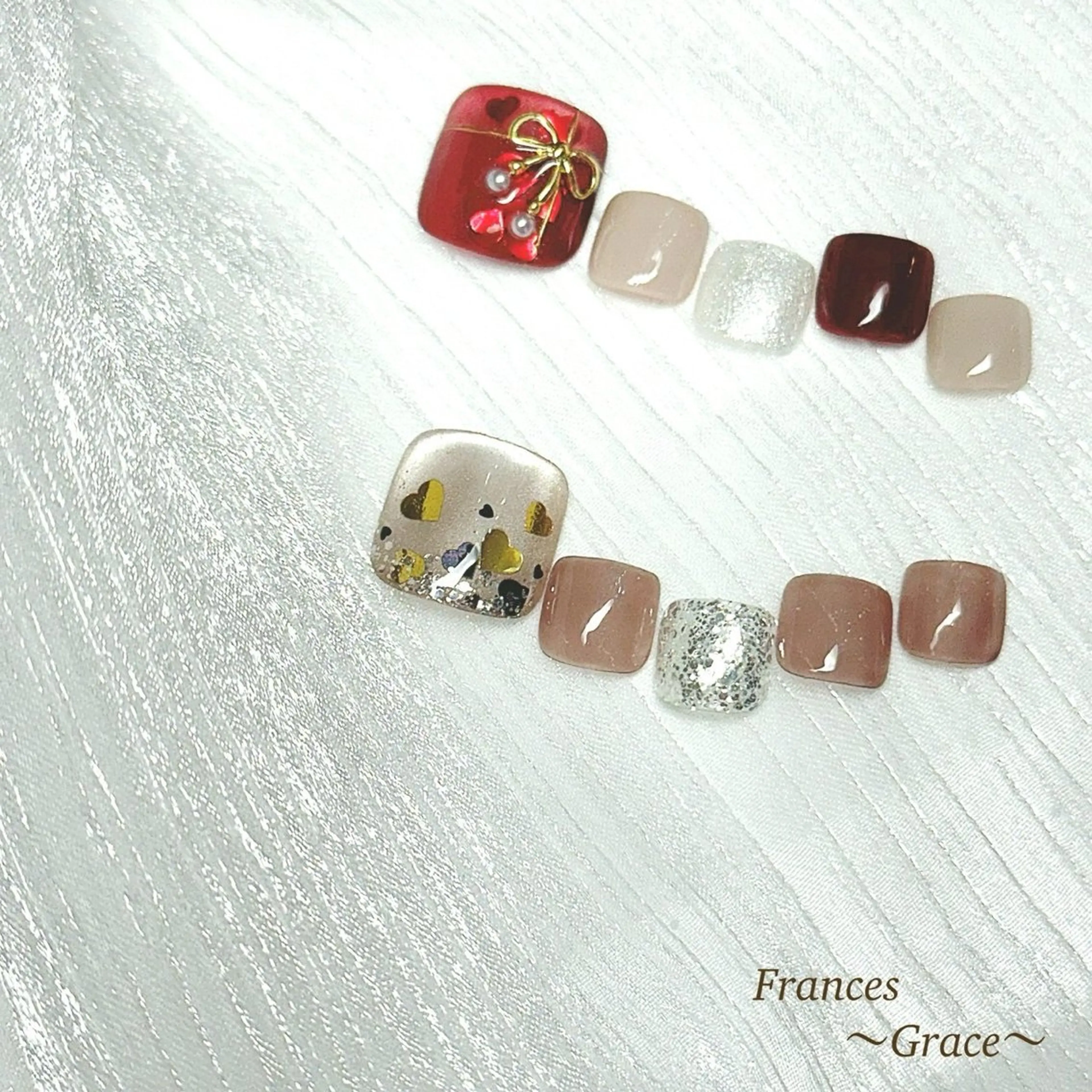 ネイル フットネイル Frances〜 Grace〜babaのネイルデザイン