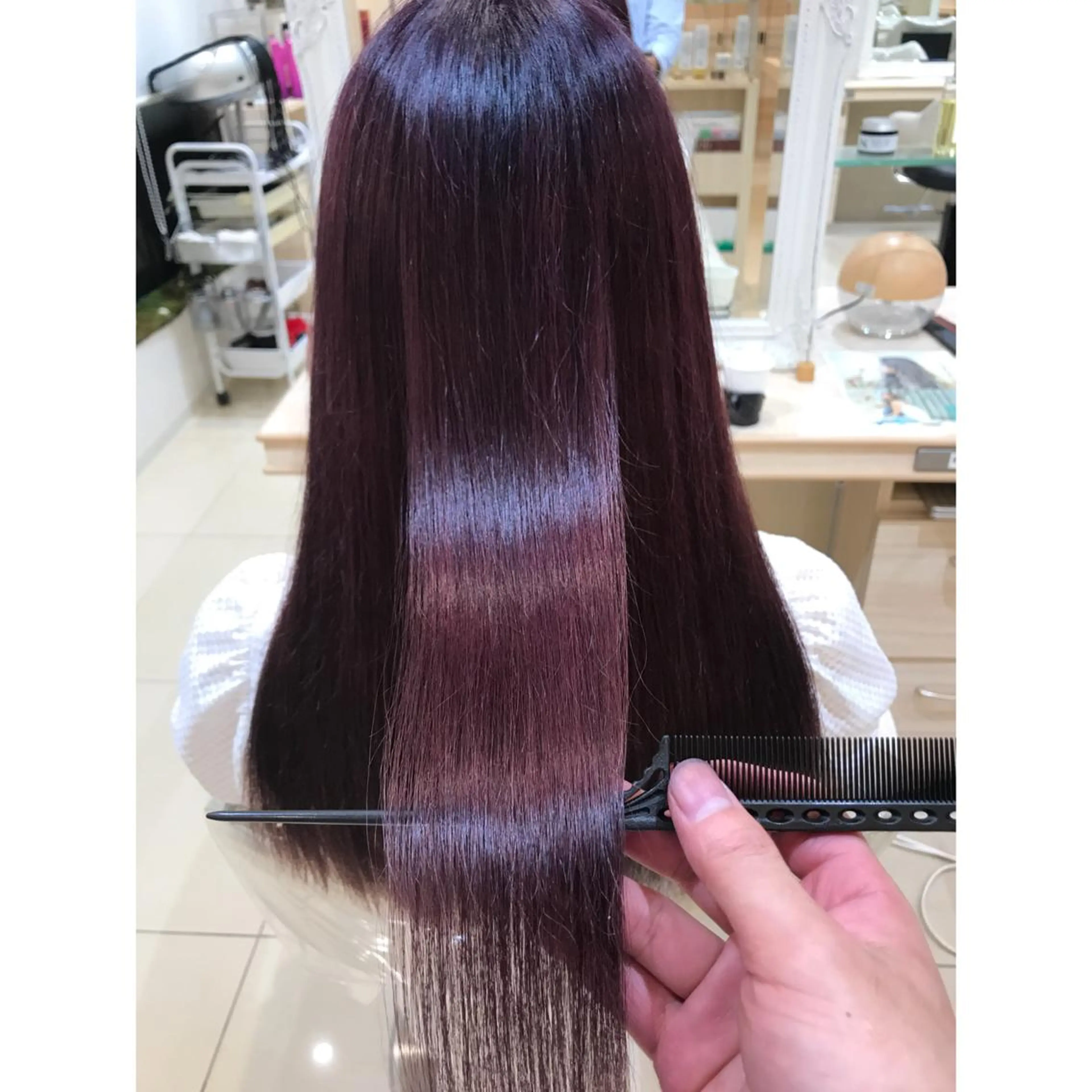 ロング カラー 髪質改善/茅ヶ崎 マツモト リョウのヘアスタイル