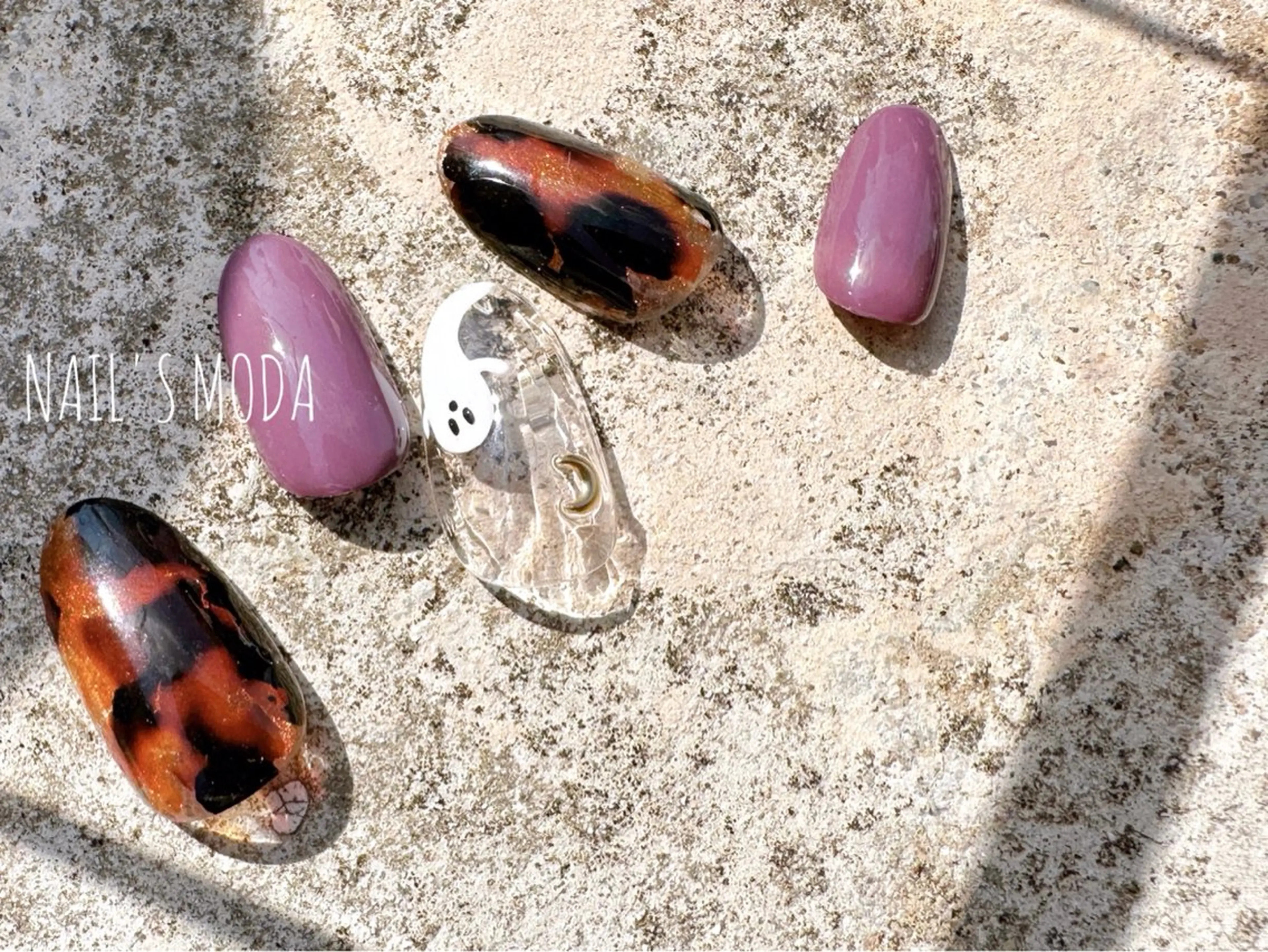 ネイル パープル NAIL'S MODAのネイルデザイン