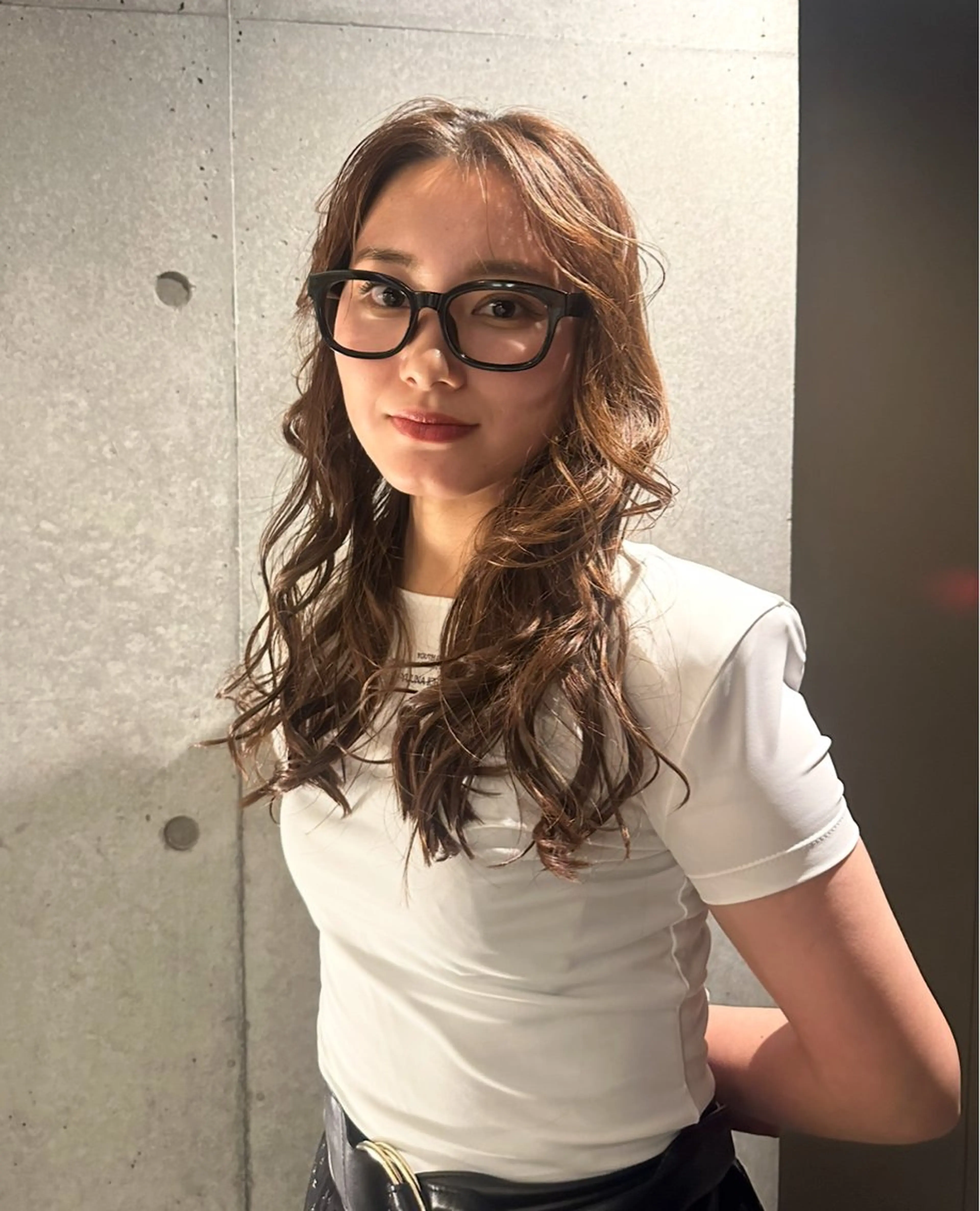 ロング カラー パーマ カット ヘアカラー トリートメント ヘッドスパ 大人な抜け感レイヤー remi🖤のヘアスタイル