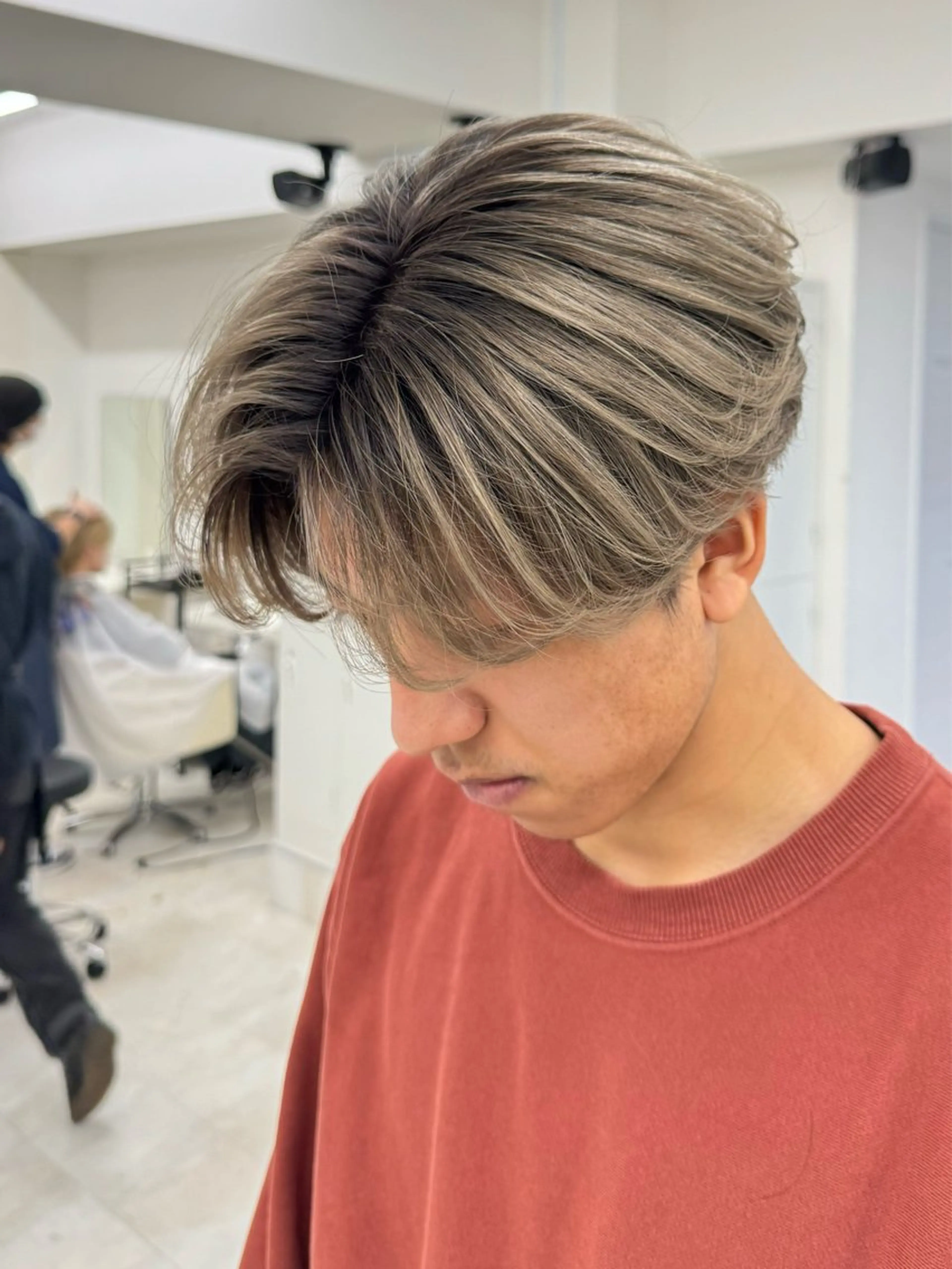 カラー メンズ ✨北千住No.1✨ カット最安値‼️のヘアスタイル