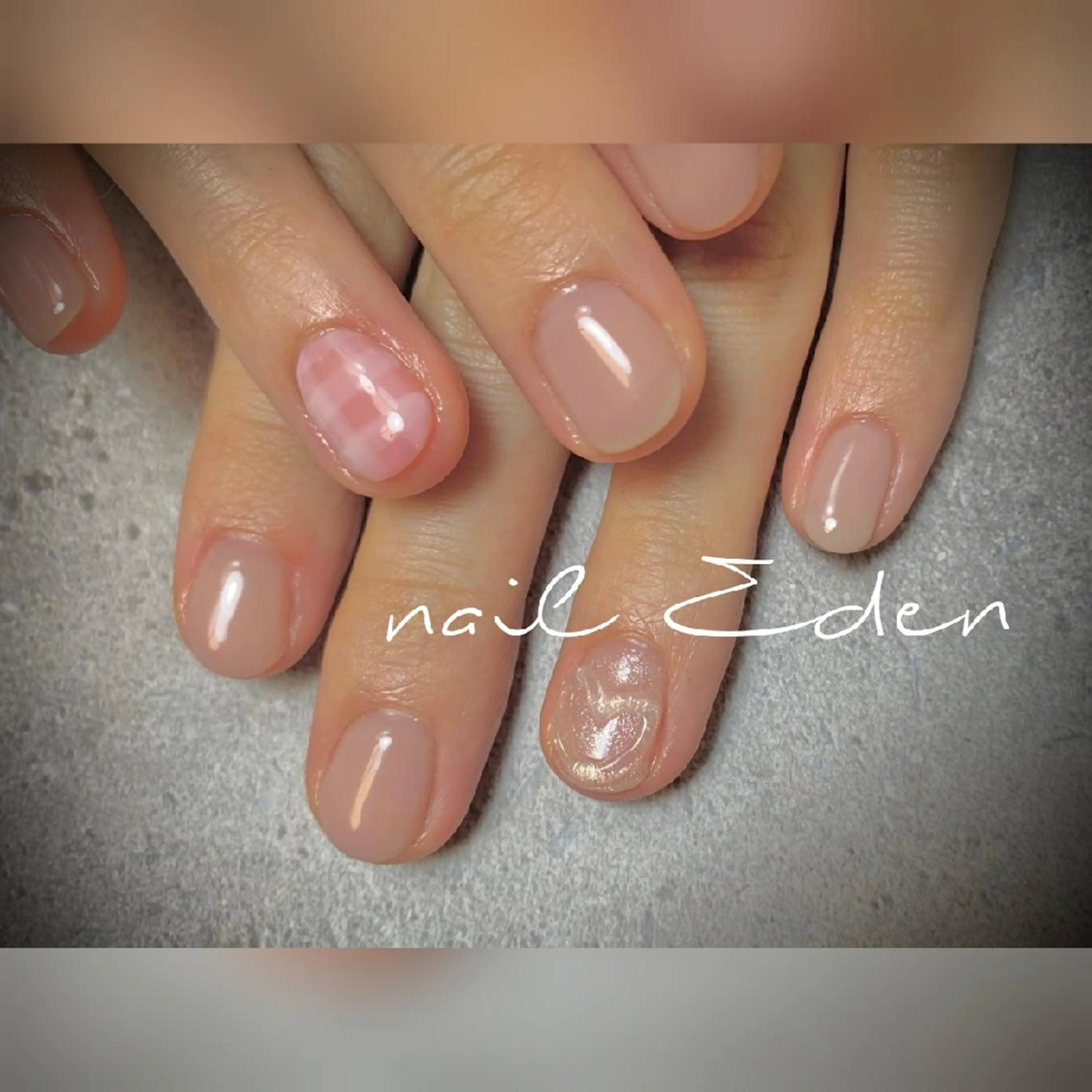 ネイル 韓国ネイル 持ち込み Eden ♾️のネイルデザイン