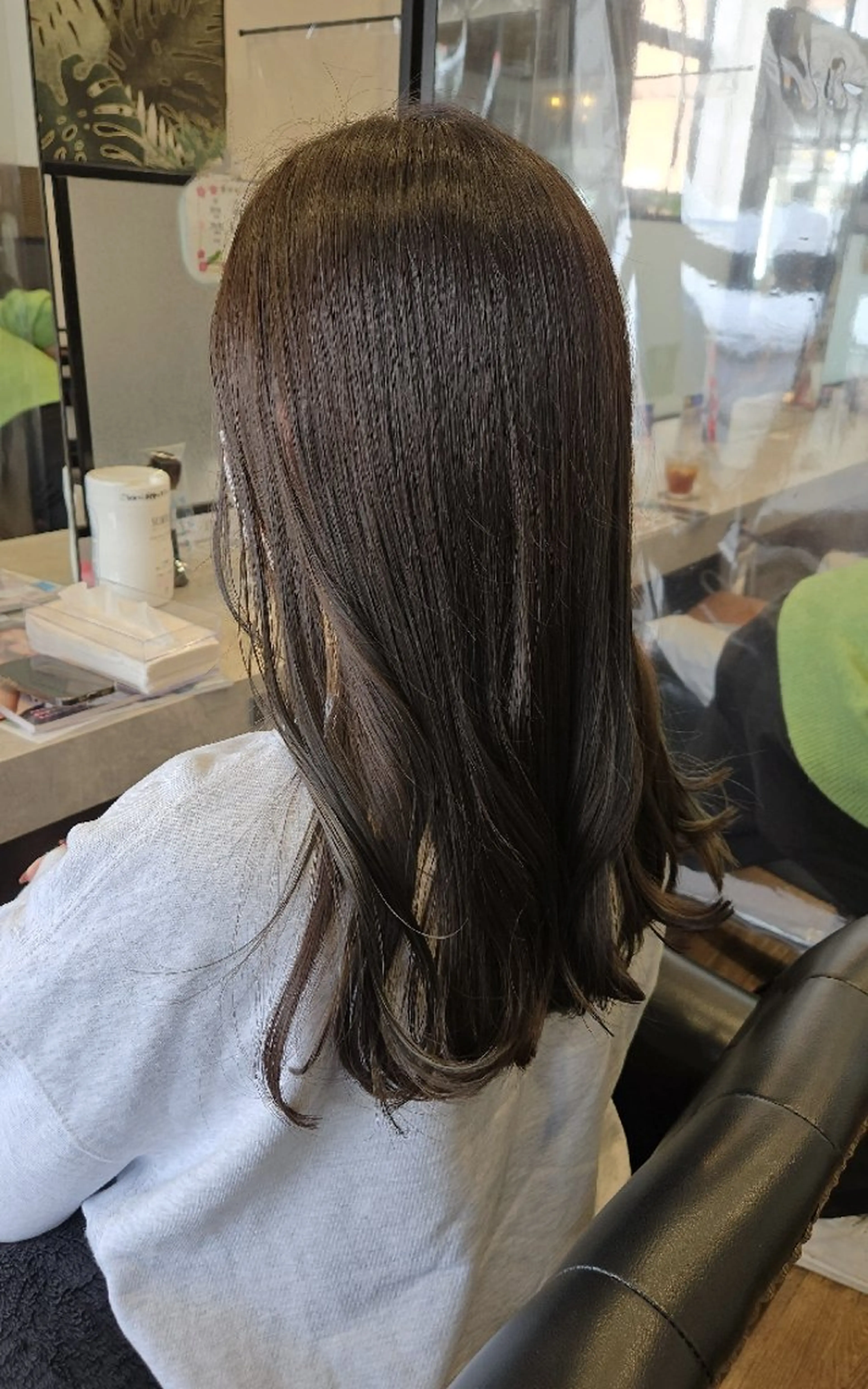 ロング カラー カット ヘアカラー トリートメント 関口 友菜のヘアスタイル