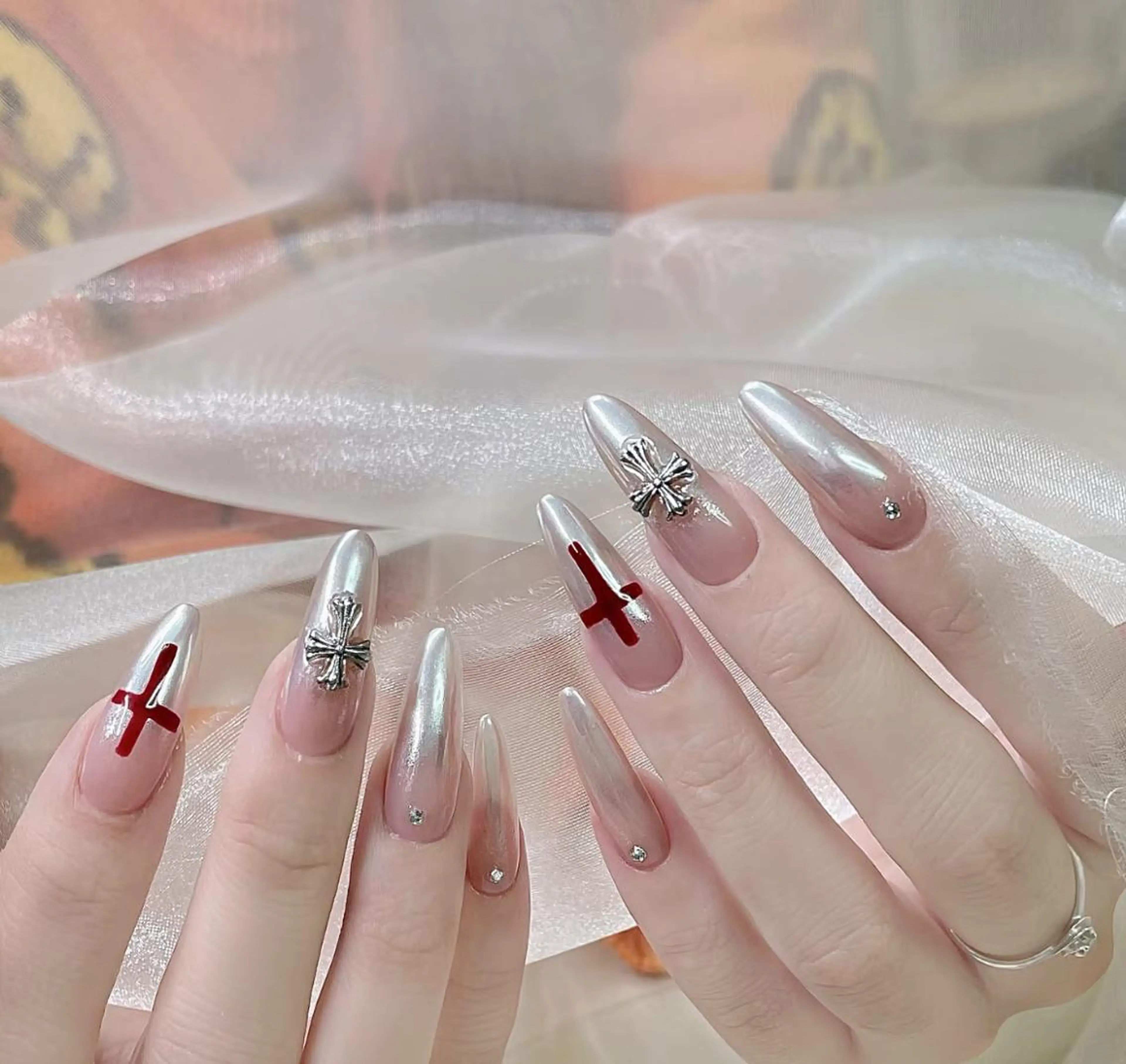 ネイル ハンドネイル By moonネイル 🌷ワンホン/韓国風のネイルデザイン