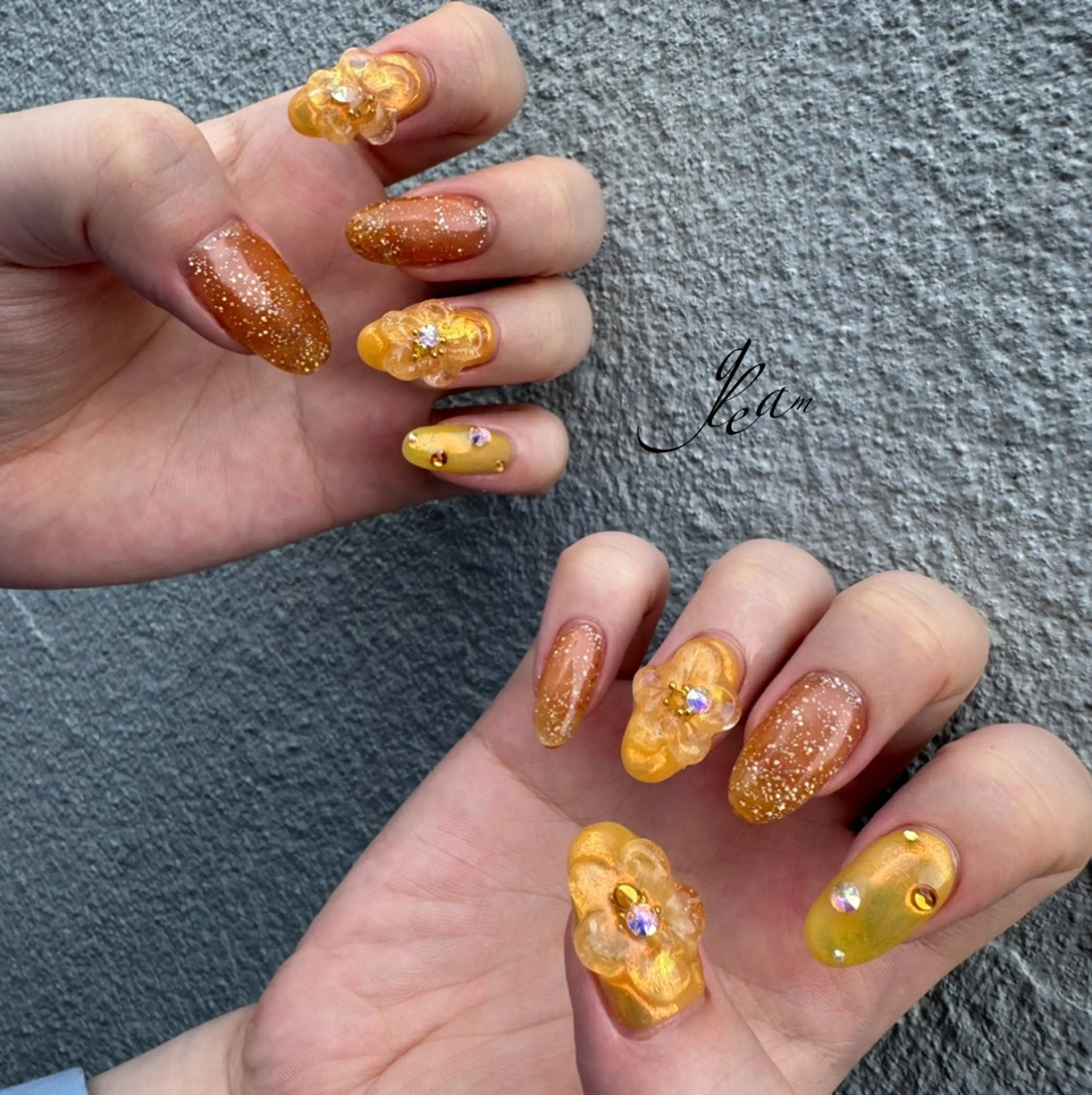 ネイル ハンドネイル gleam所属・gleam✴︎ sayakaのネイルデザイン