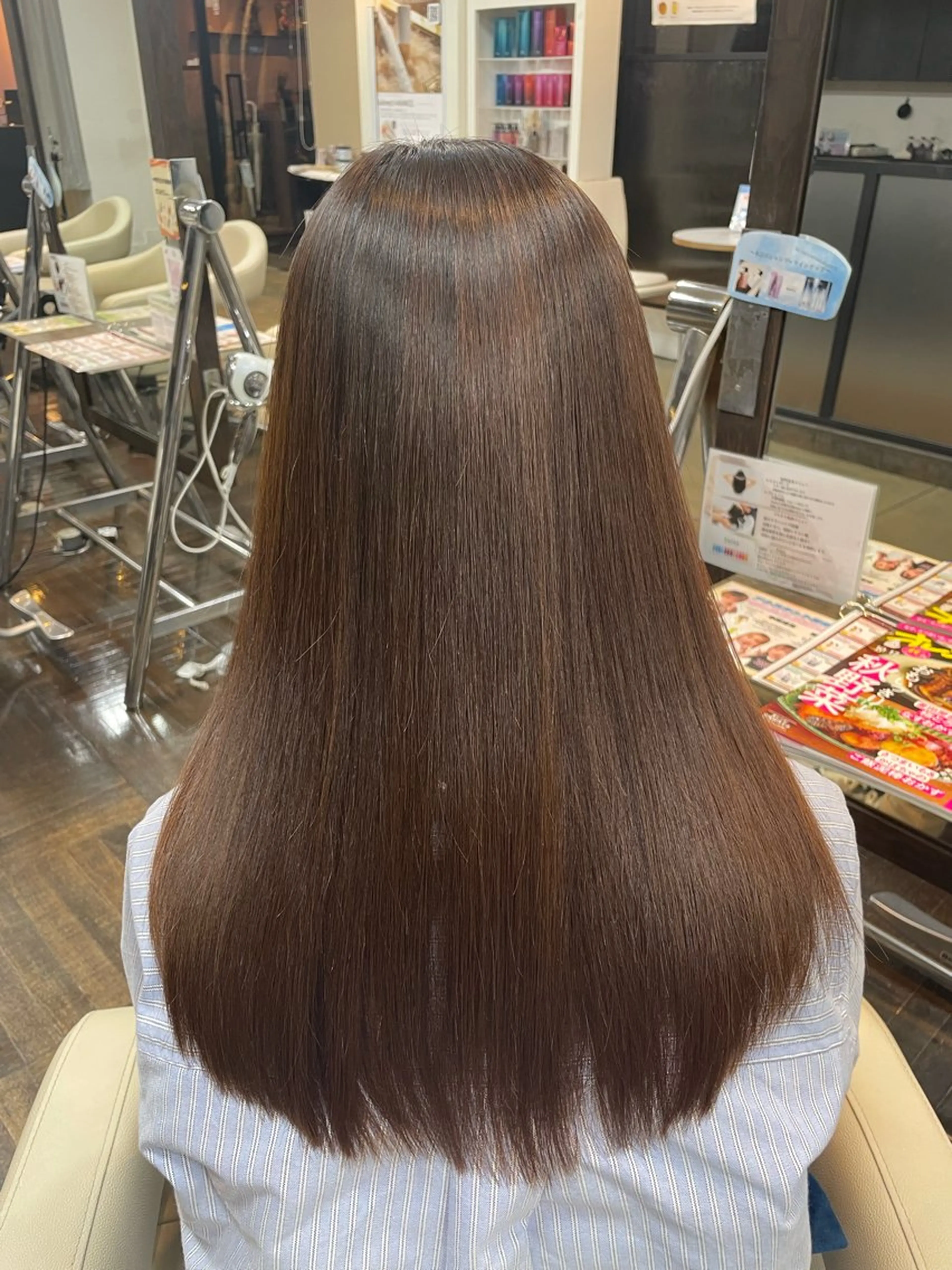 ロング カット ヘアカラー <髪質改善>河野 🍑AVANCE.のヘアスタイル