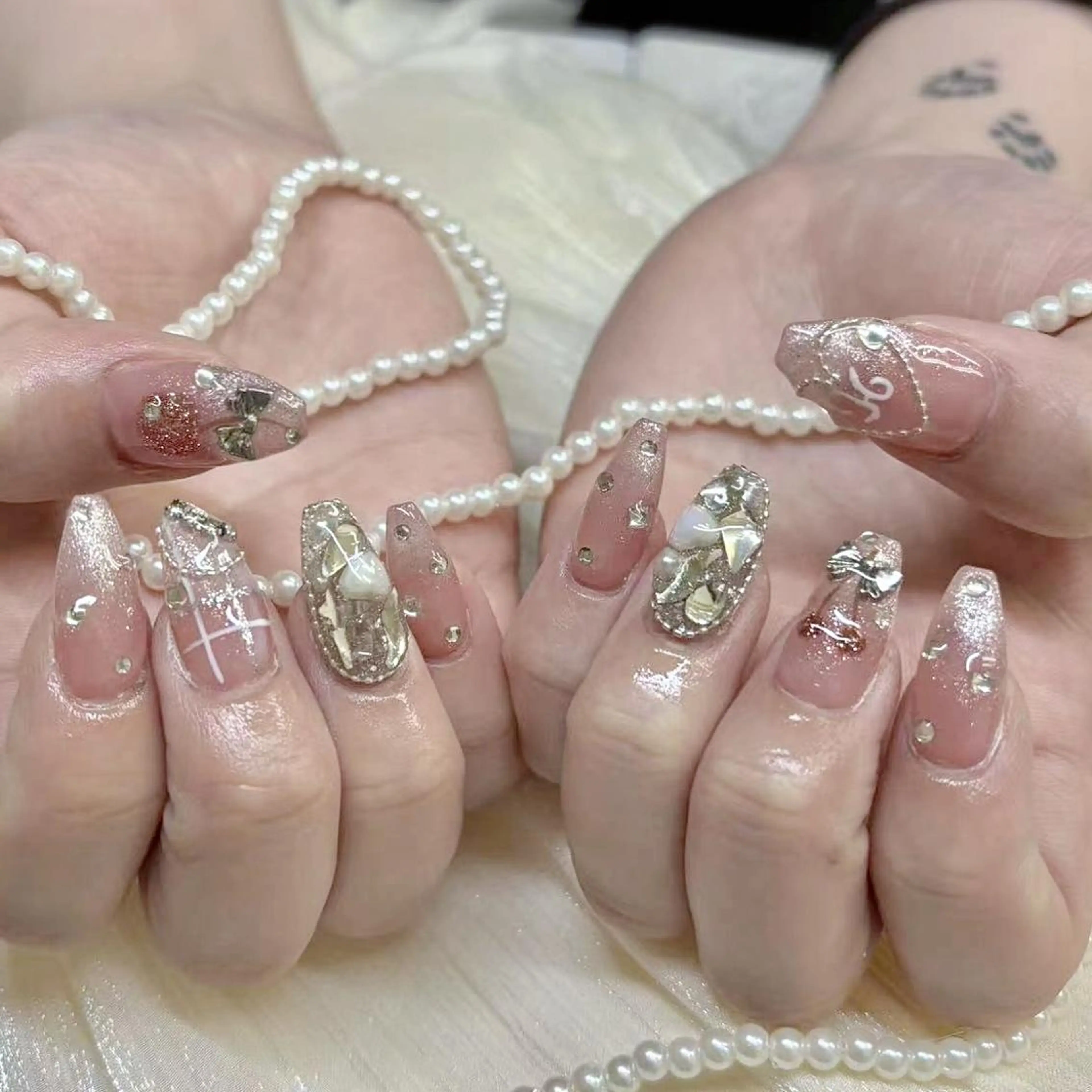 ネイル 🎀パラジェル 美爪🦄Yuzukiのネイルデザイン