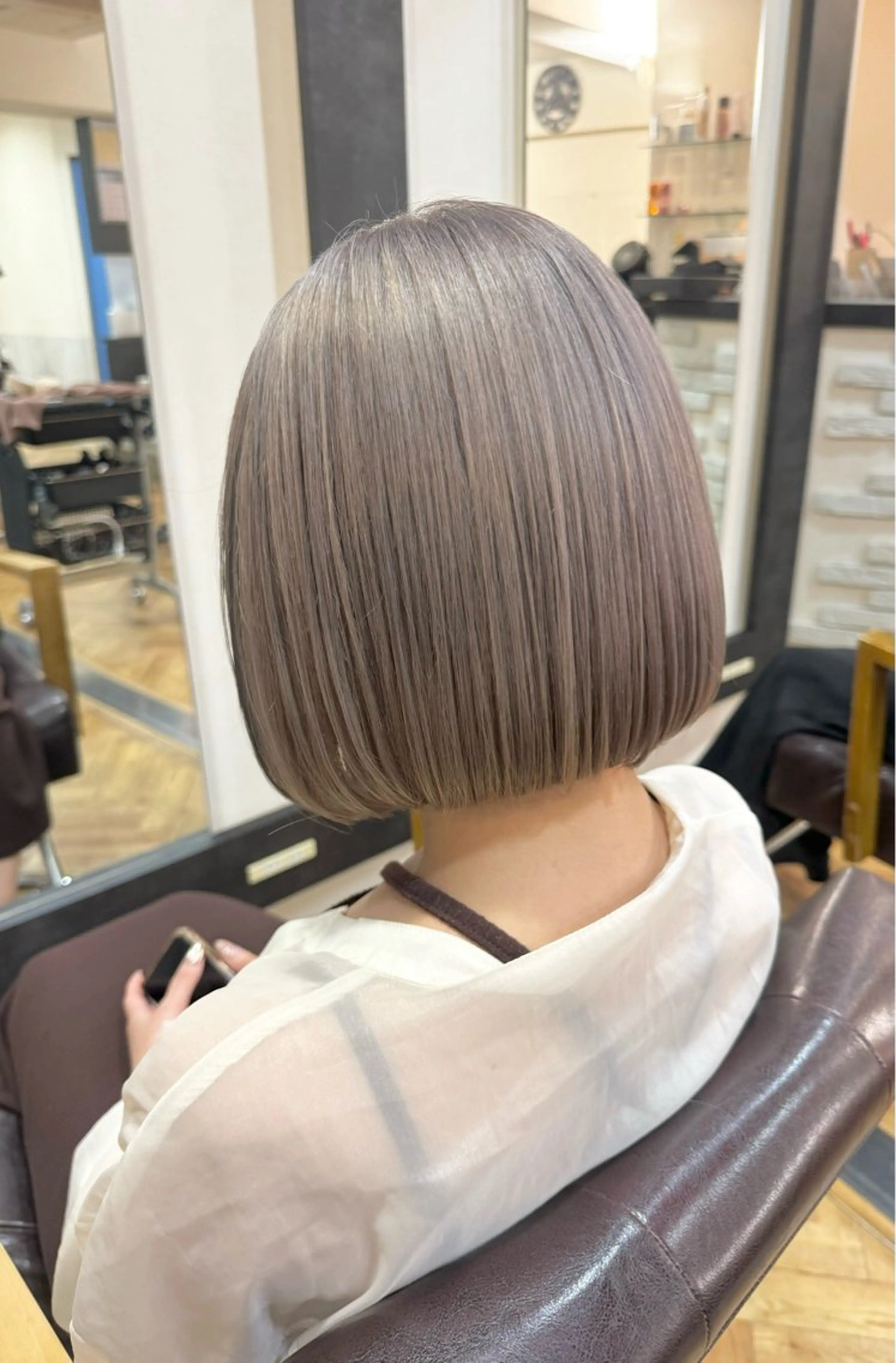 ショート 髪質改善＆艶カラー Zina💋池袋のヘアスタイル