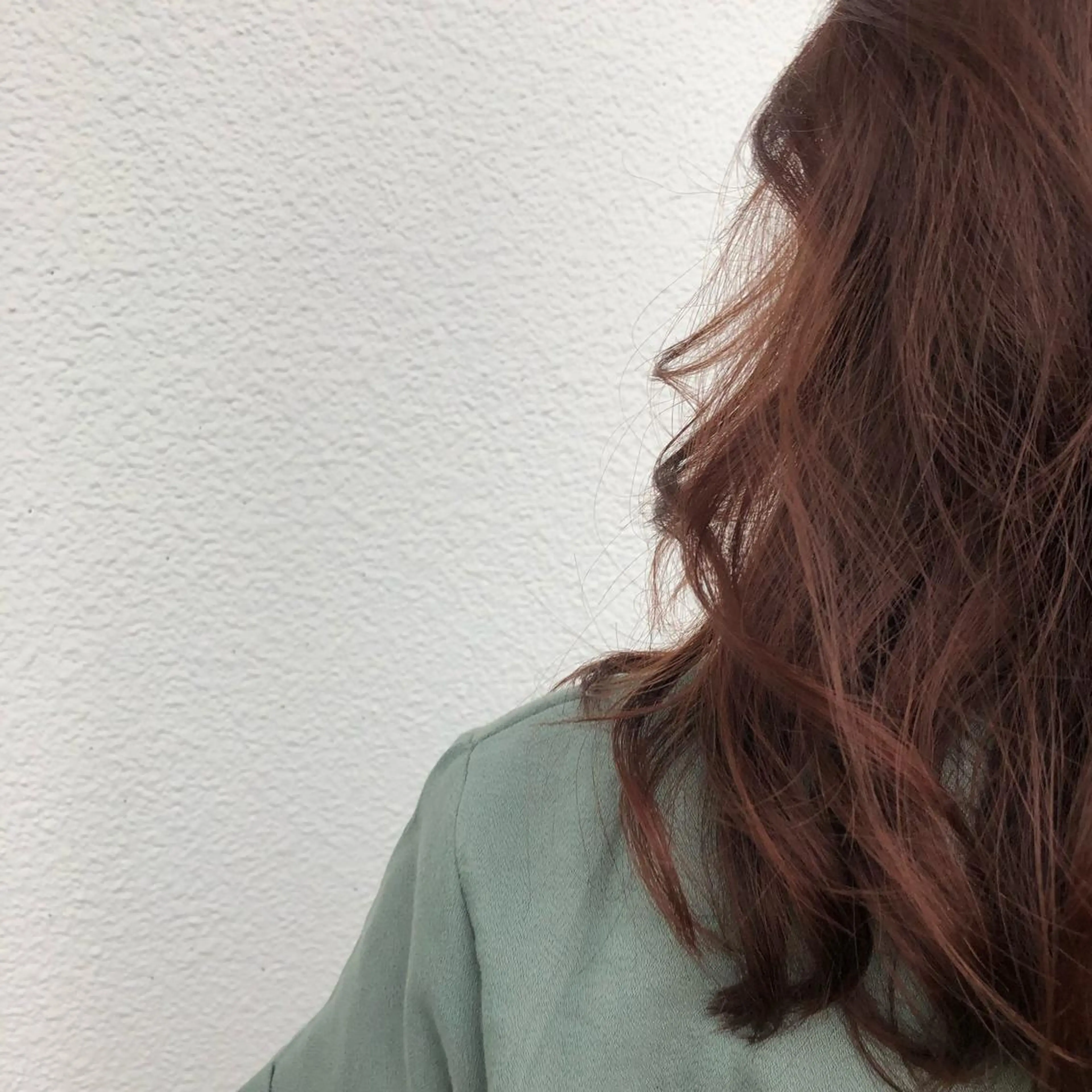 セミロング カラー ベージュカラー ブリーチ ブリーチなしカラー ピンクカラー ピンクベージュ ヘアカラー ナチュラル透明感🌱 小山美樹子のヘアスタイル