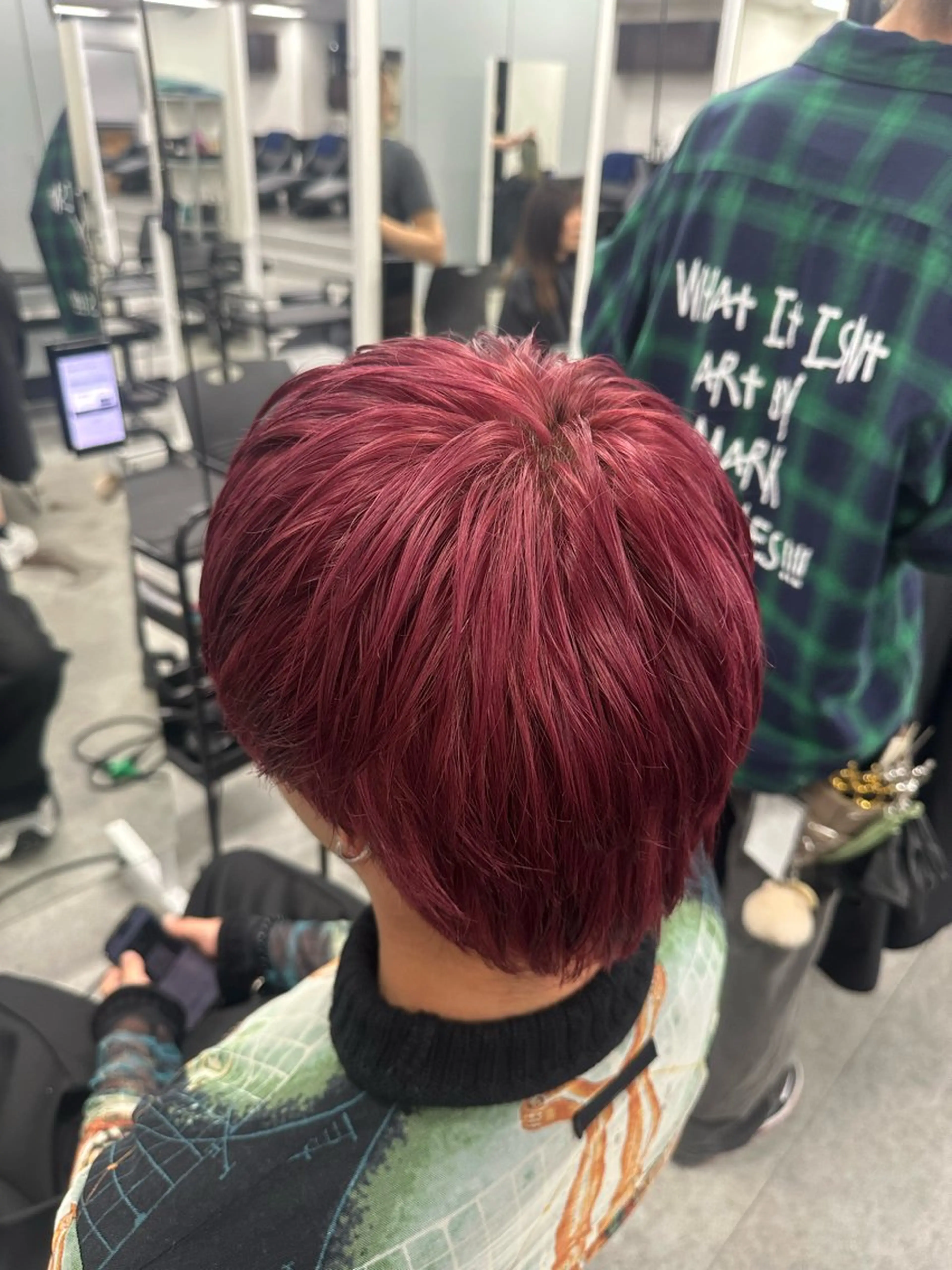 カラー メンズ ヘアカラー トリートメント 透明感ベージュ 🎀Anju/渋谷のヘアスタイル