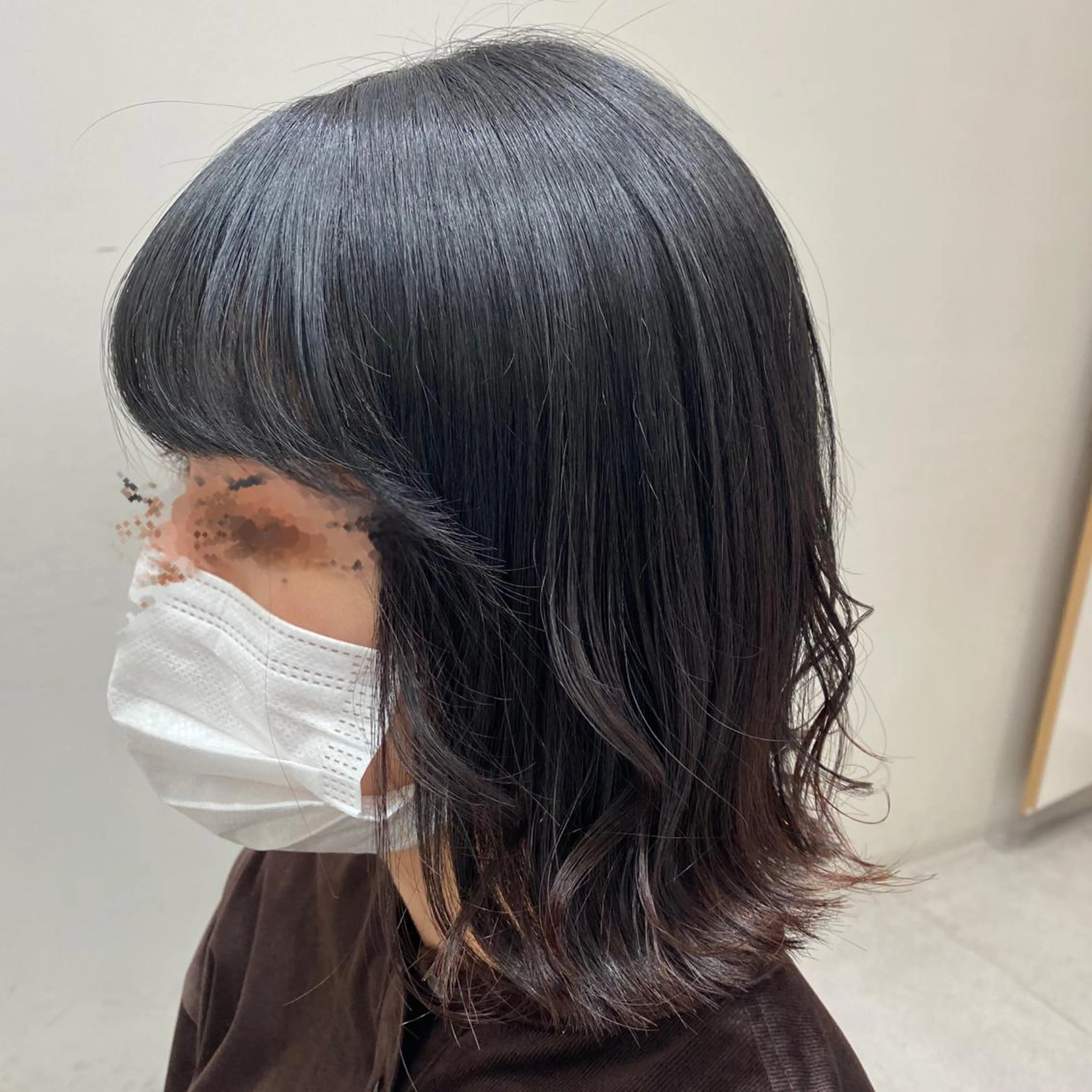 ミディアム カラー 小野寺瑞希 /最小顔カットのヘアスタイル