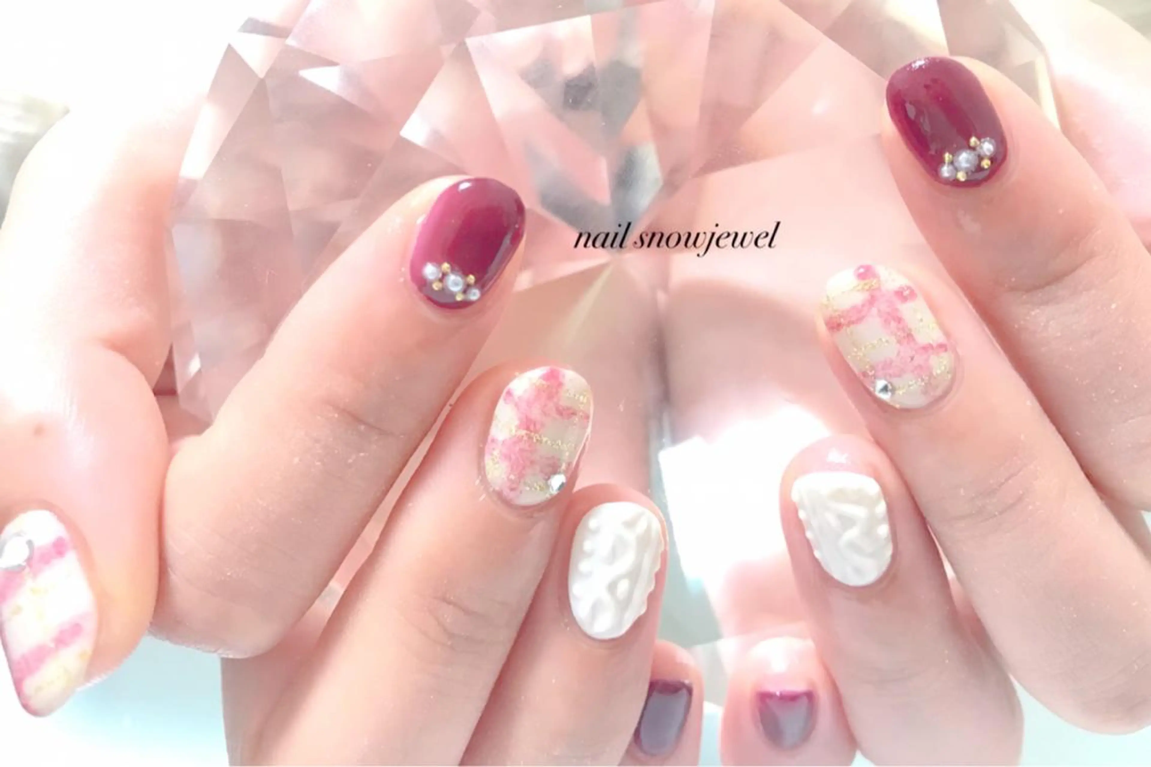 ネイル nail snowjewelのネイルデザイン