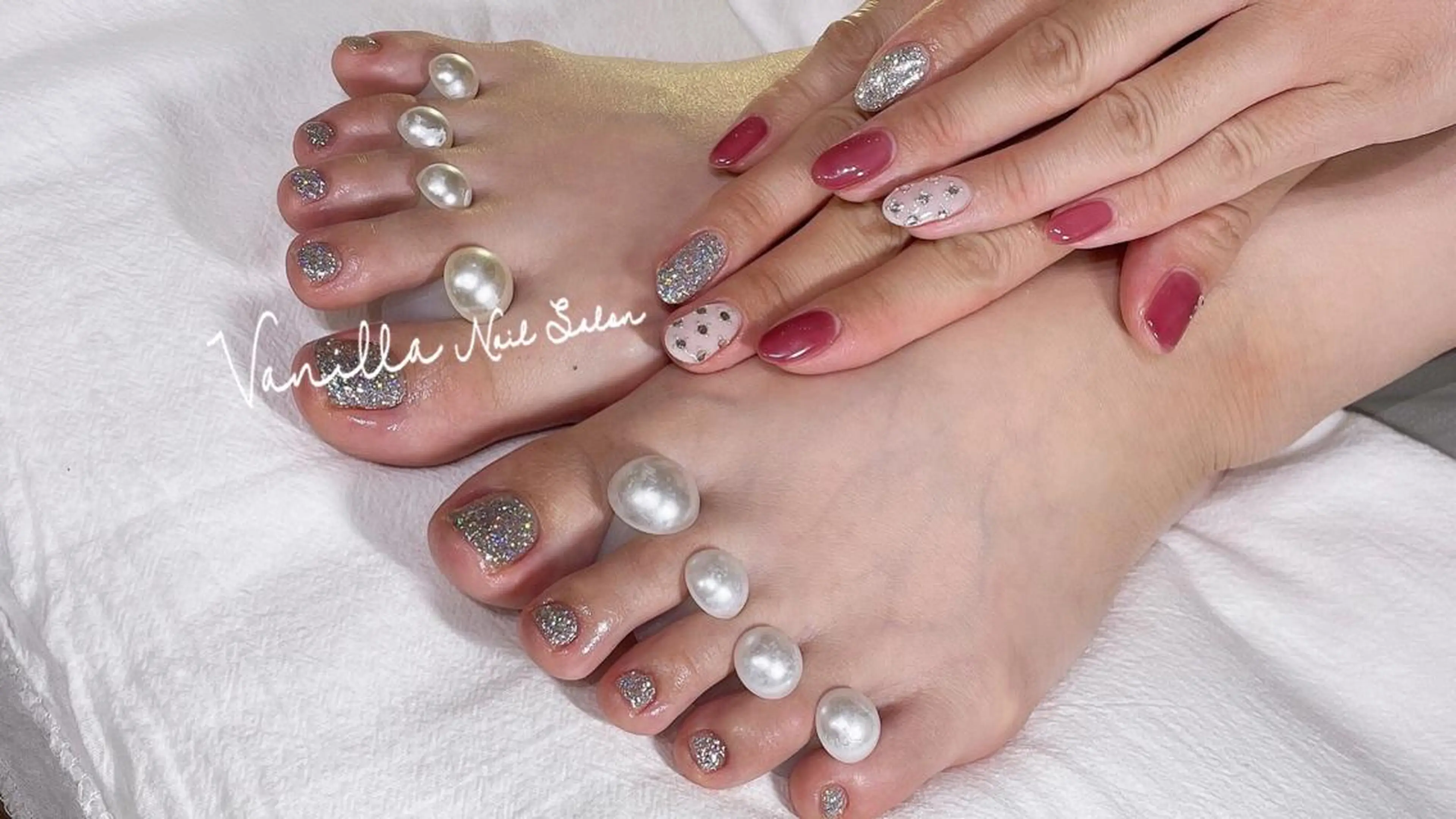 ネイル ハンドネイル フットネイル Vanilla nail salonのネイルデザイン