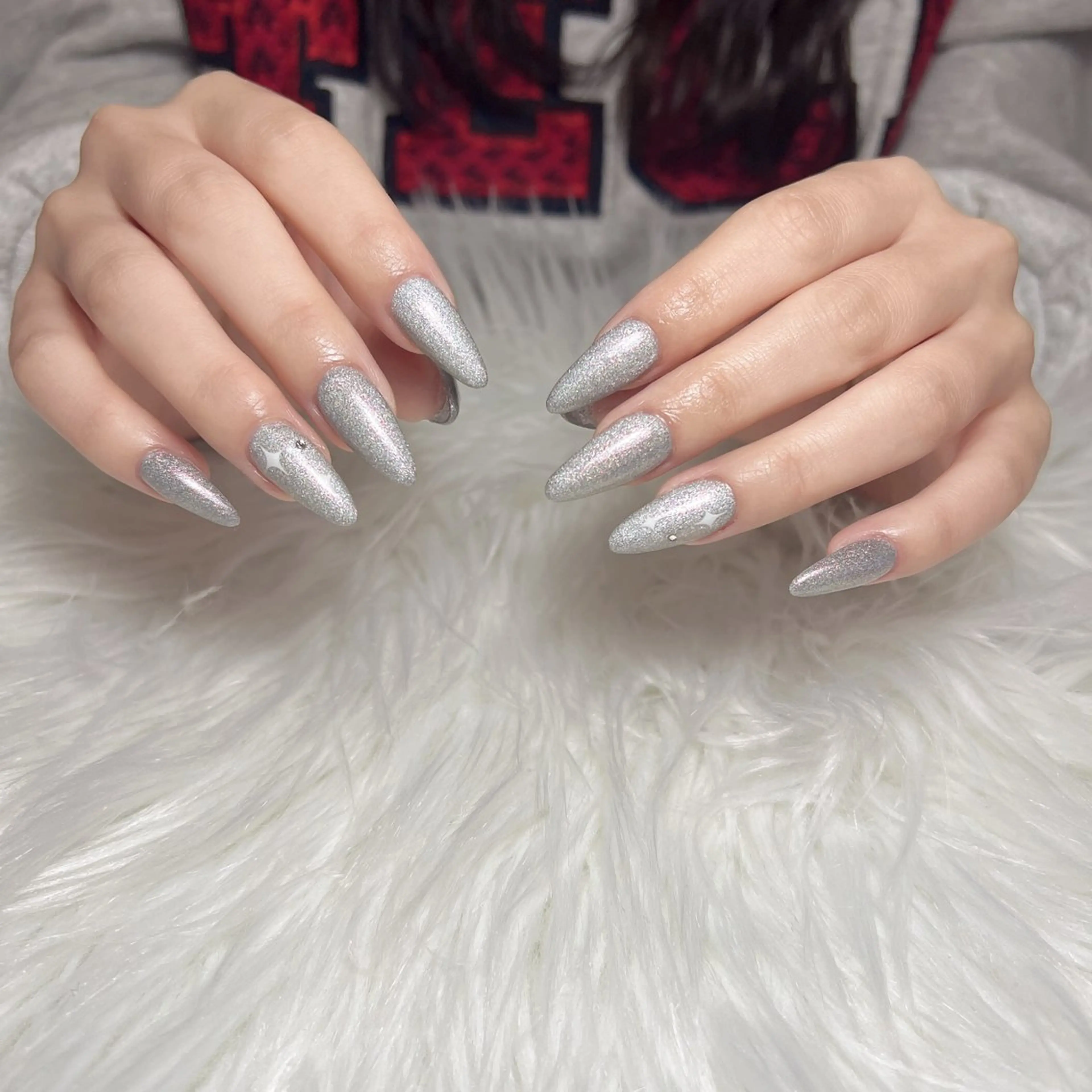 ネイル 長さ出し フットネイル フレンチネイル ガラスフレンチ グラデーション ハンドネイル M2beauty Renaのネイルデザイン