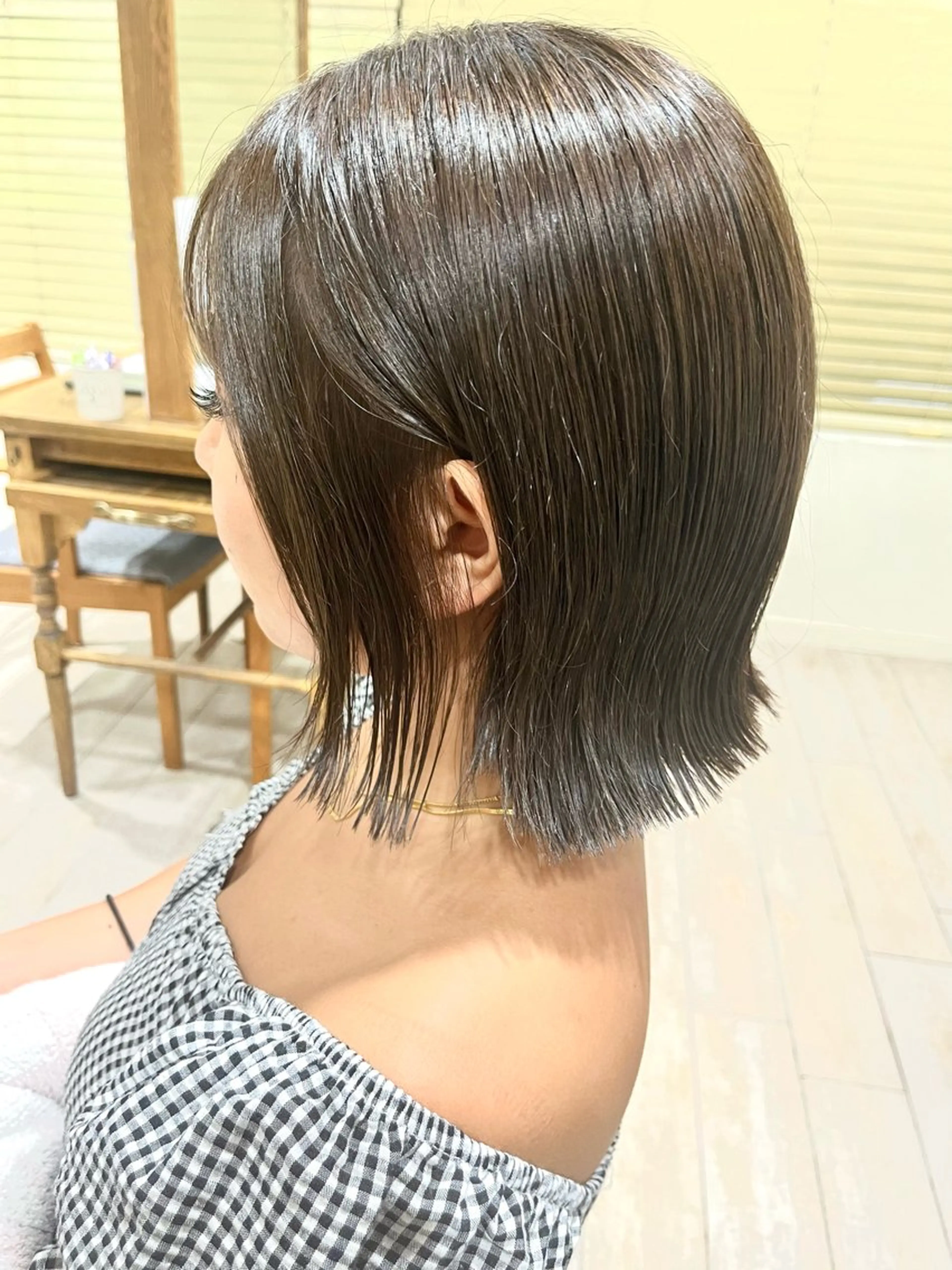 ショート ボブ 外ハネヘア 勝野 優佳のヘアスタイル