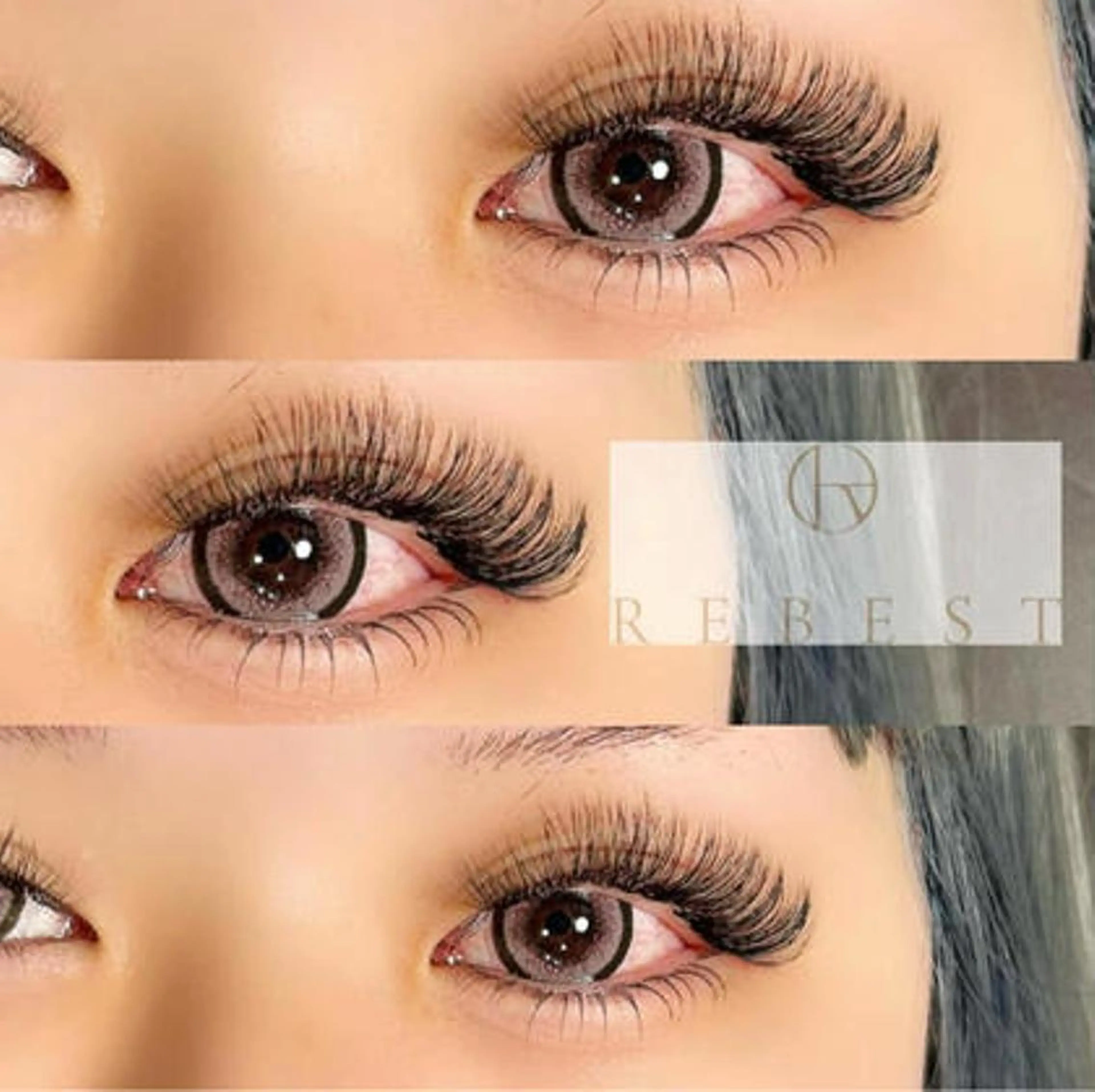 マツエク・マツパ ボリュームラッシュ REBEST eyelashのマツエク・マツパデザイン