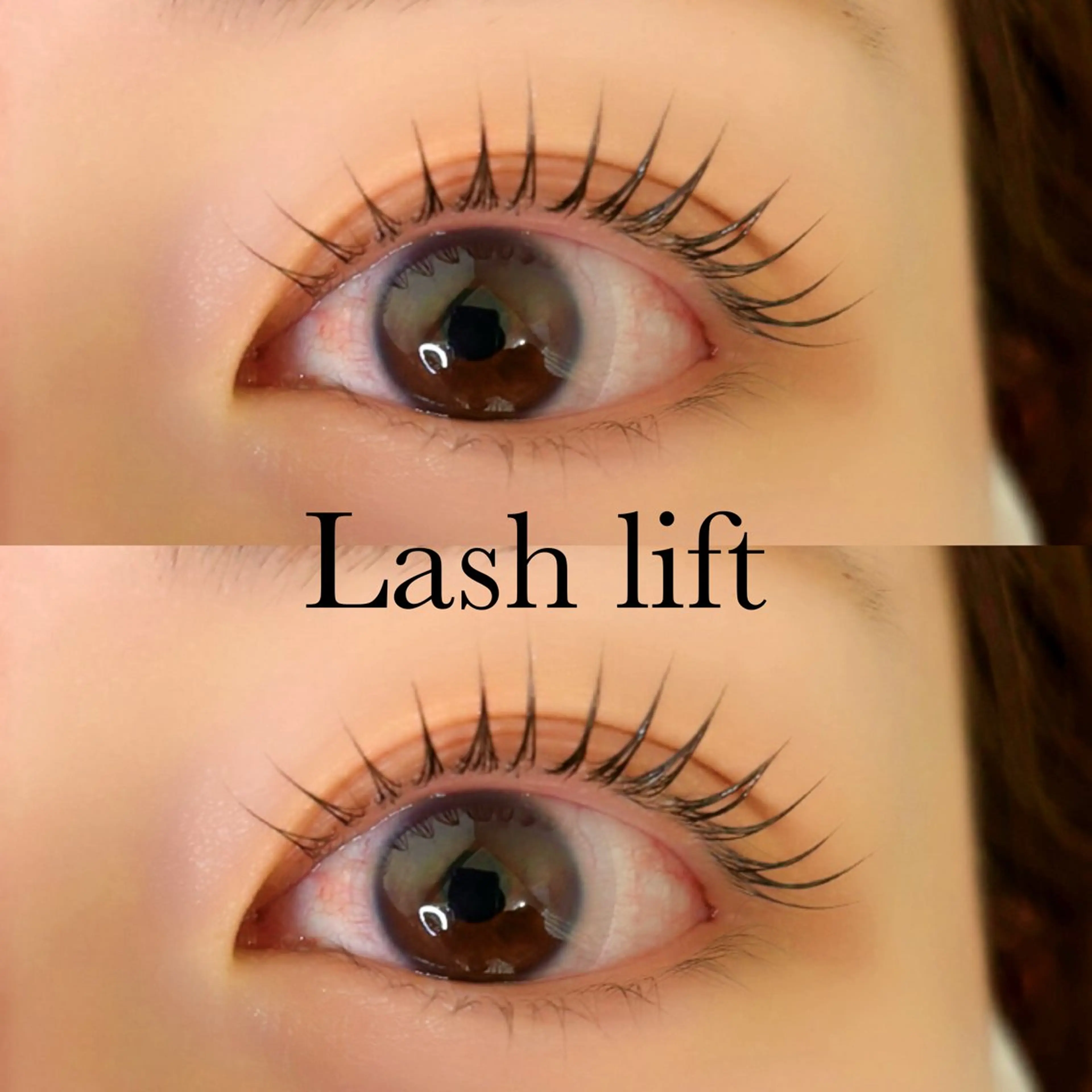 マツエク・マツパ Lカール 一重×まつ毛パーマ 福田 渚月のマツエク・マツパデザイン