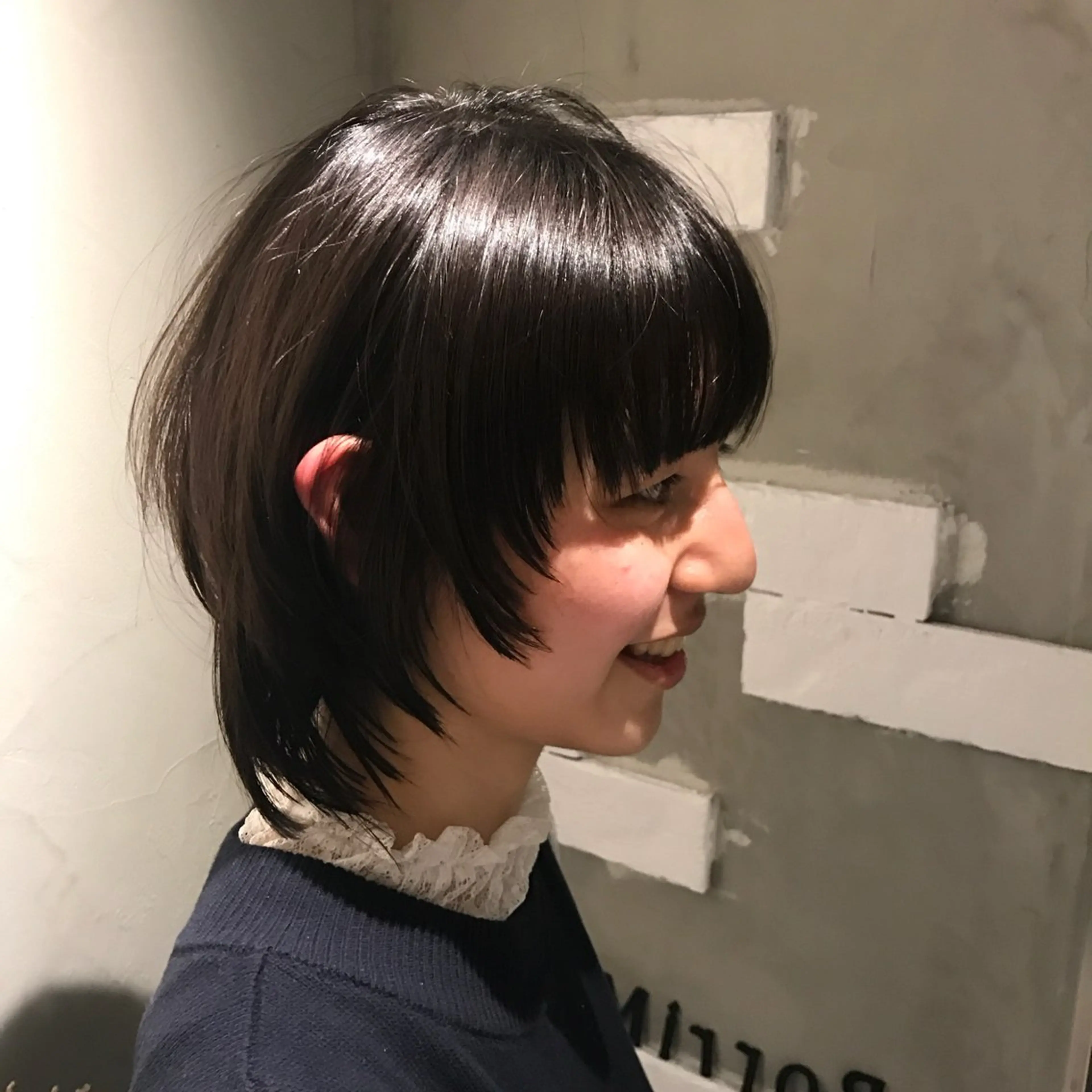 ミディアム MAI💙ウルフ･ 小顔レイヤー✦˙のヘアスタイル