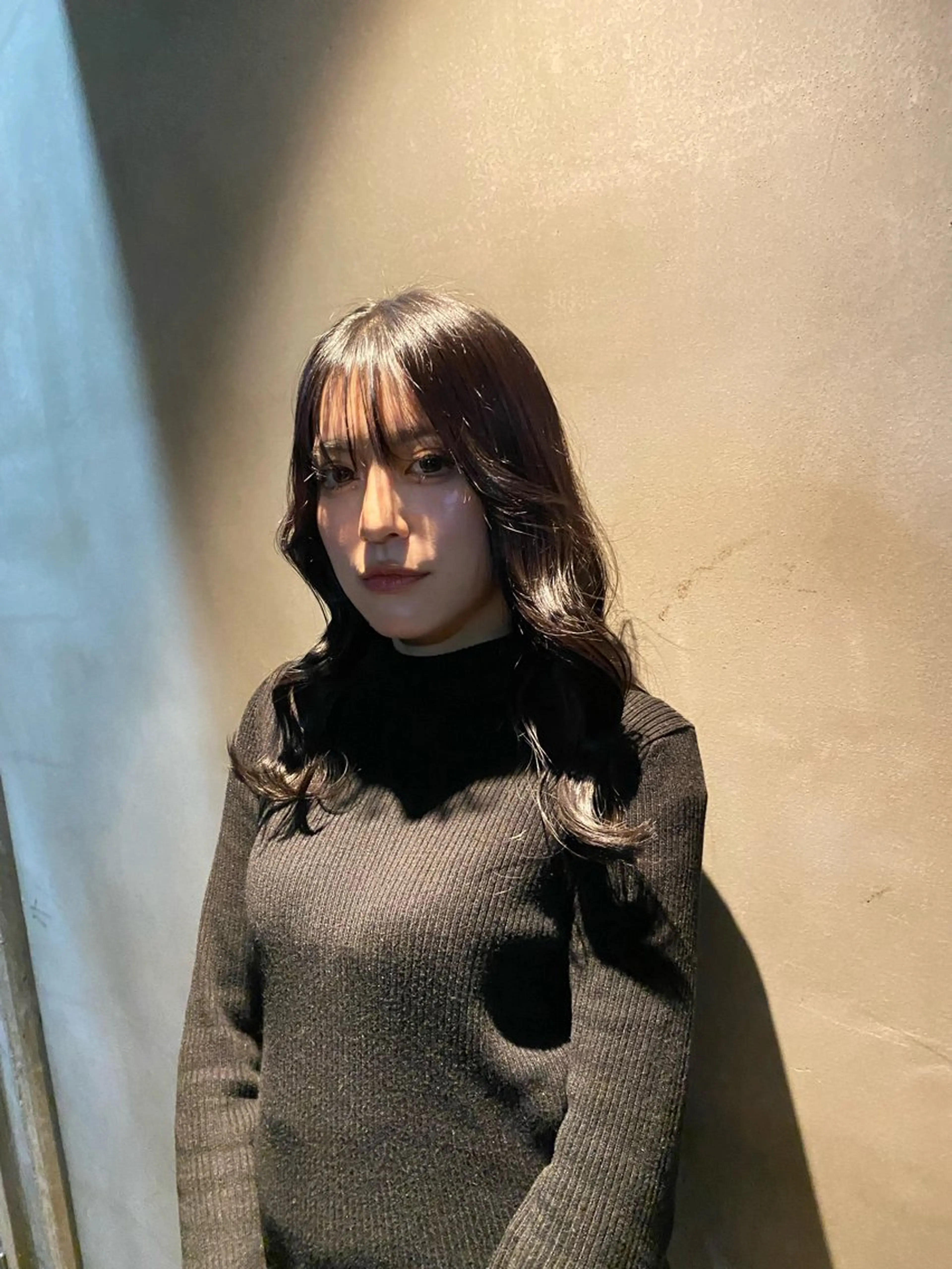 🔴ミニモ限定✂️🎨【韓国風レイヤー×くびれヘア】透明感カラー✨の写真