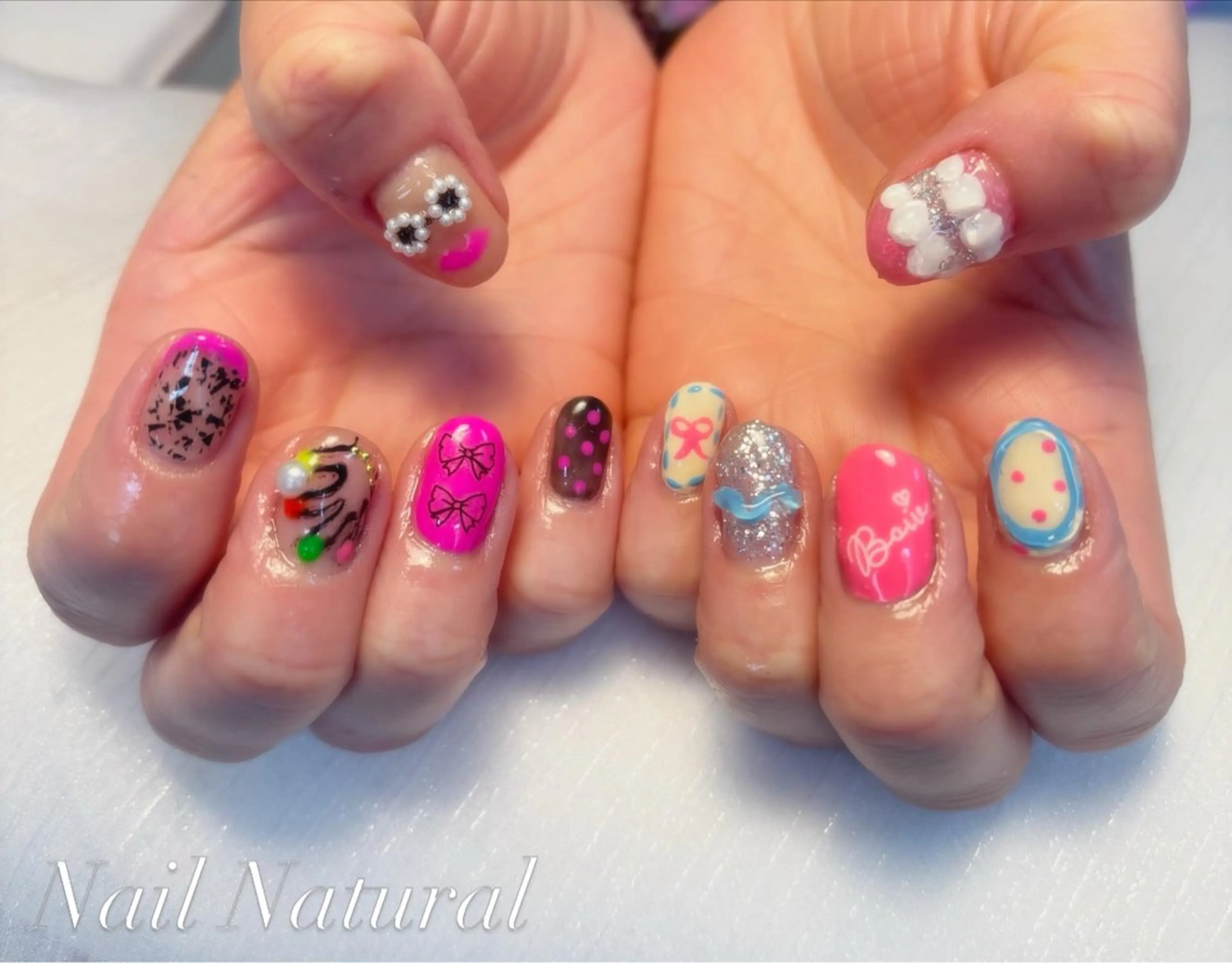 ネイル 持ち込み ハンドネイル Nail salon Natulalのネイルデザイン