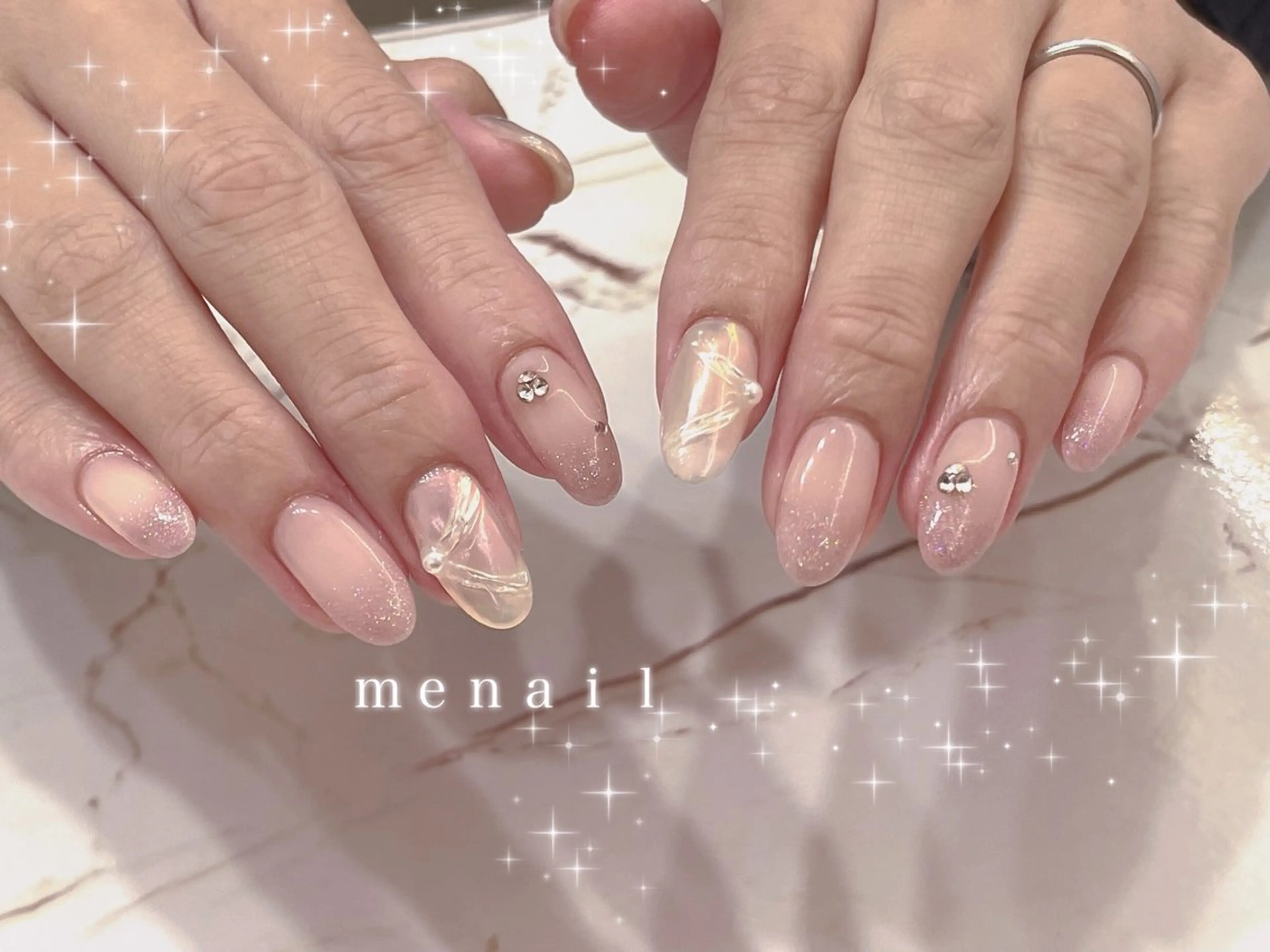 ネイル ハンドネイル ＃ ｍｅのネイルデザイン