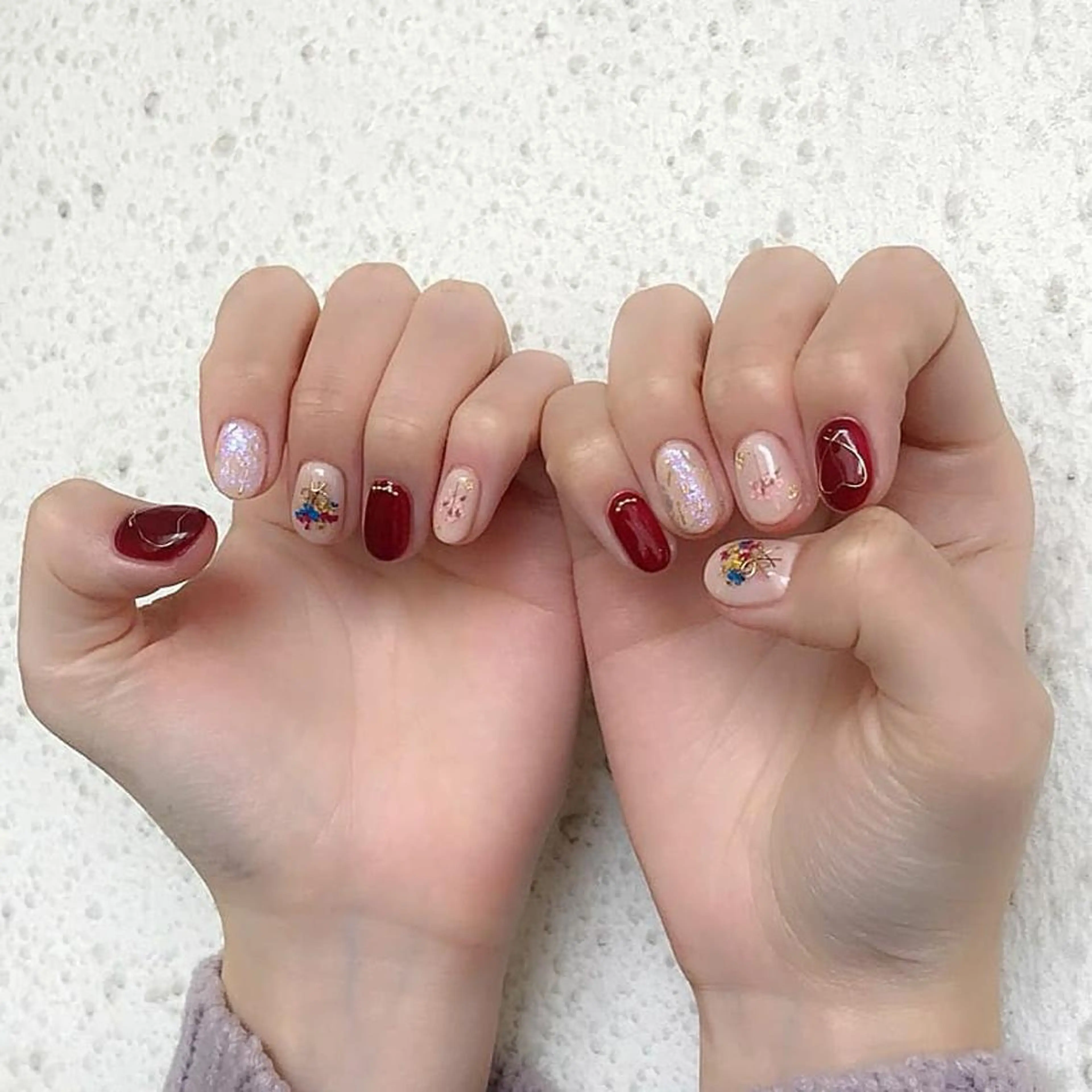 ネイル フラワーネイル ハンドネイル ハンドケア lylynail YUUKAのネイルデザイン