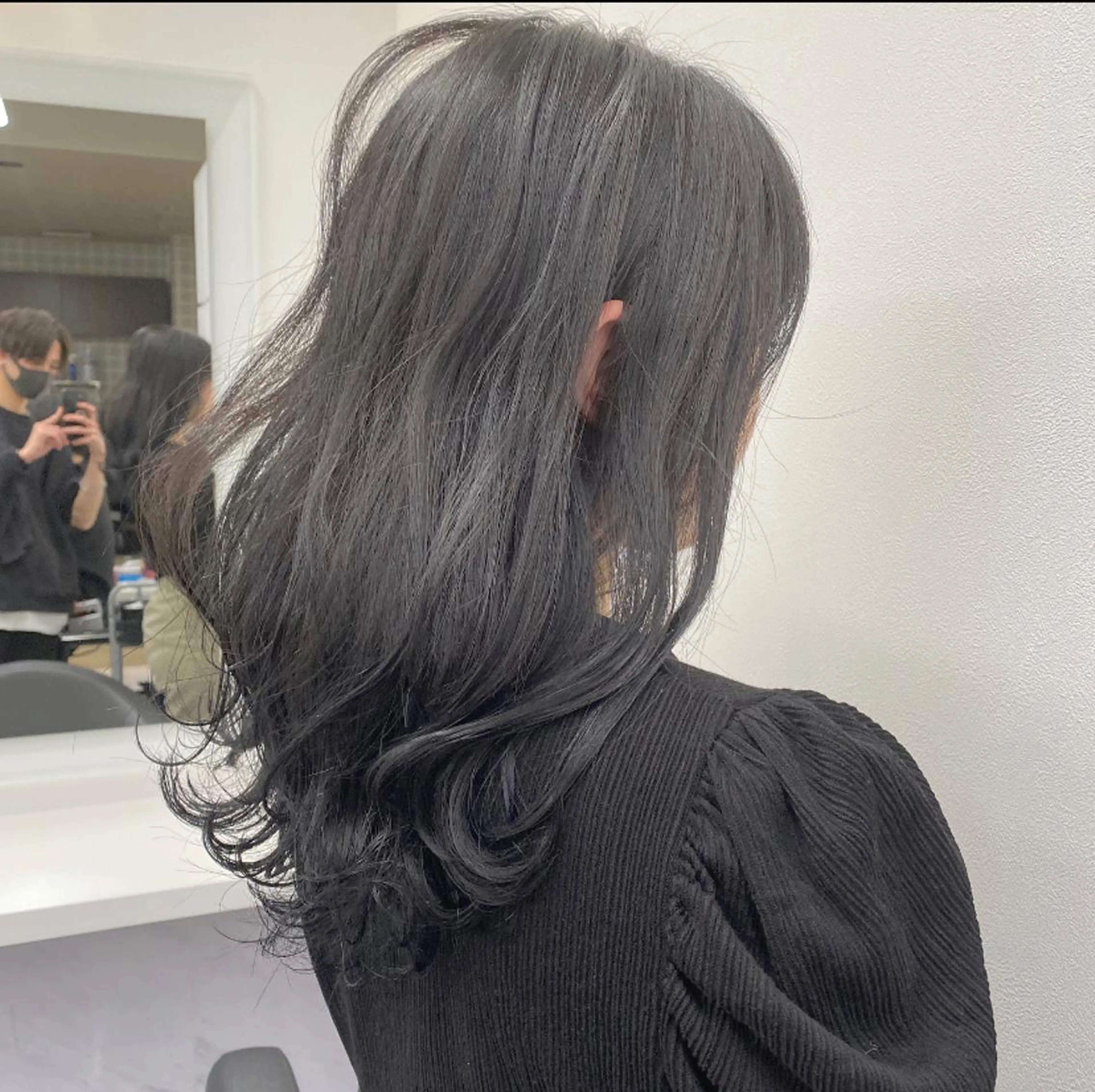 セミロング カラー ヘアアレンジ 💞あざと可愛い💞 児玉大地のヘアスタイル