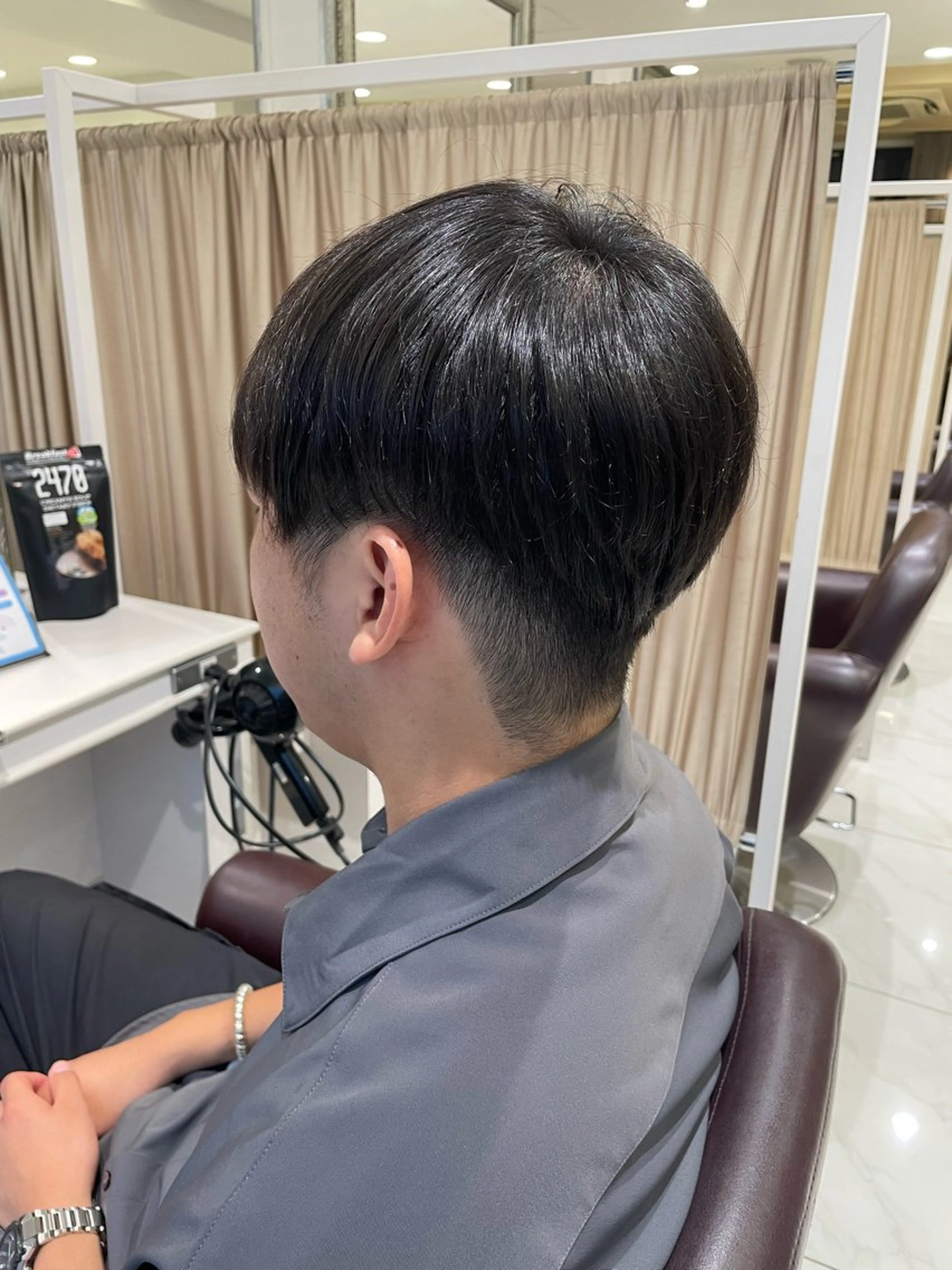 メンズカット＋クレンジングヘッドスパ10分💆🏻🫧の写真