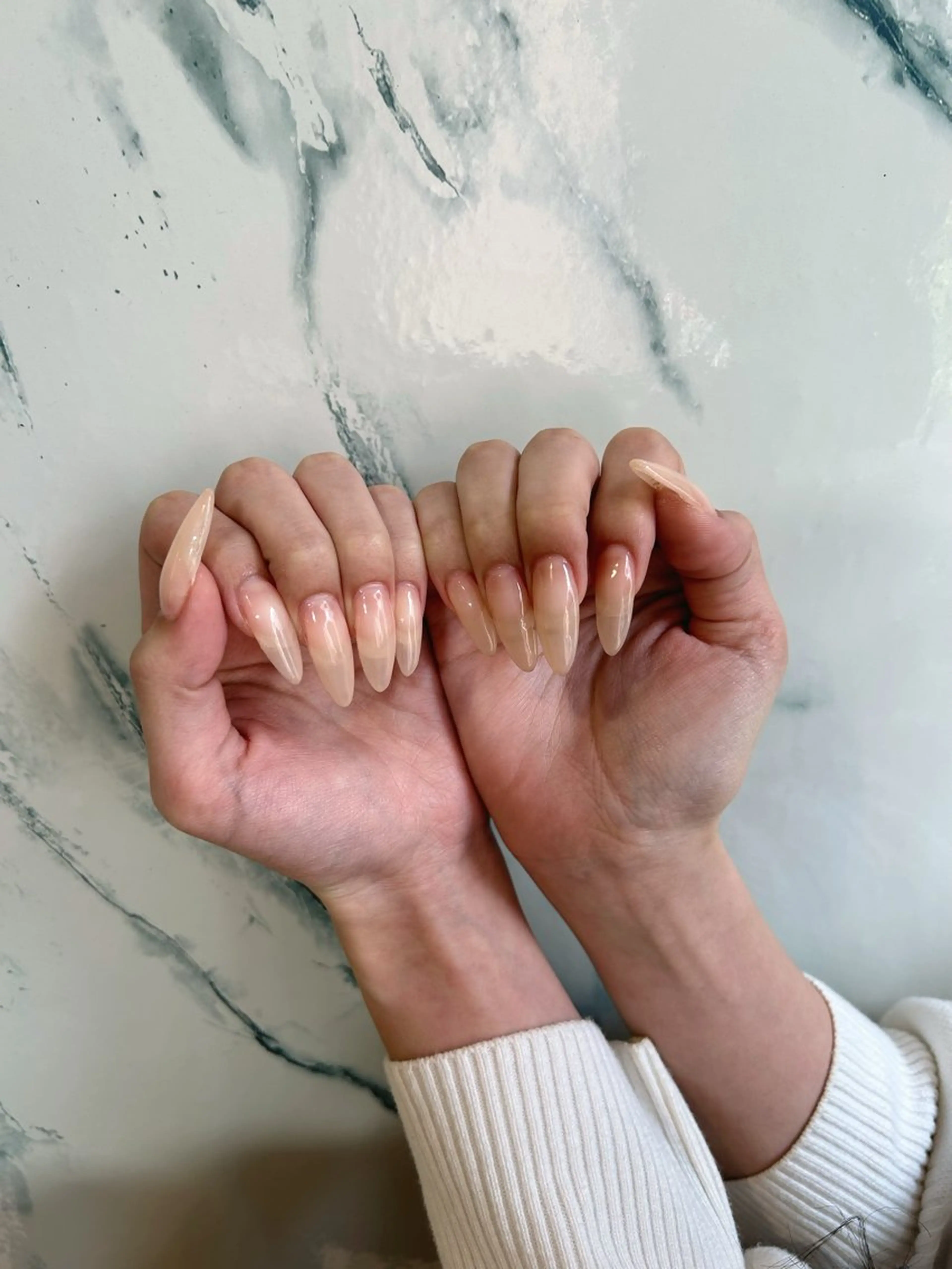 練習モデル🫧【オフありワンカラー】施術時間120分の写真