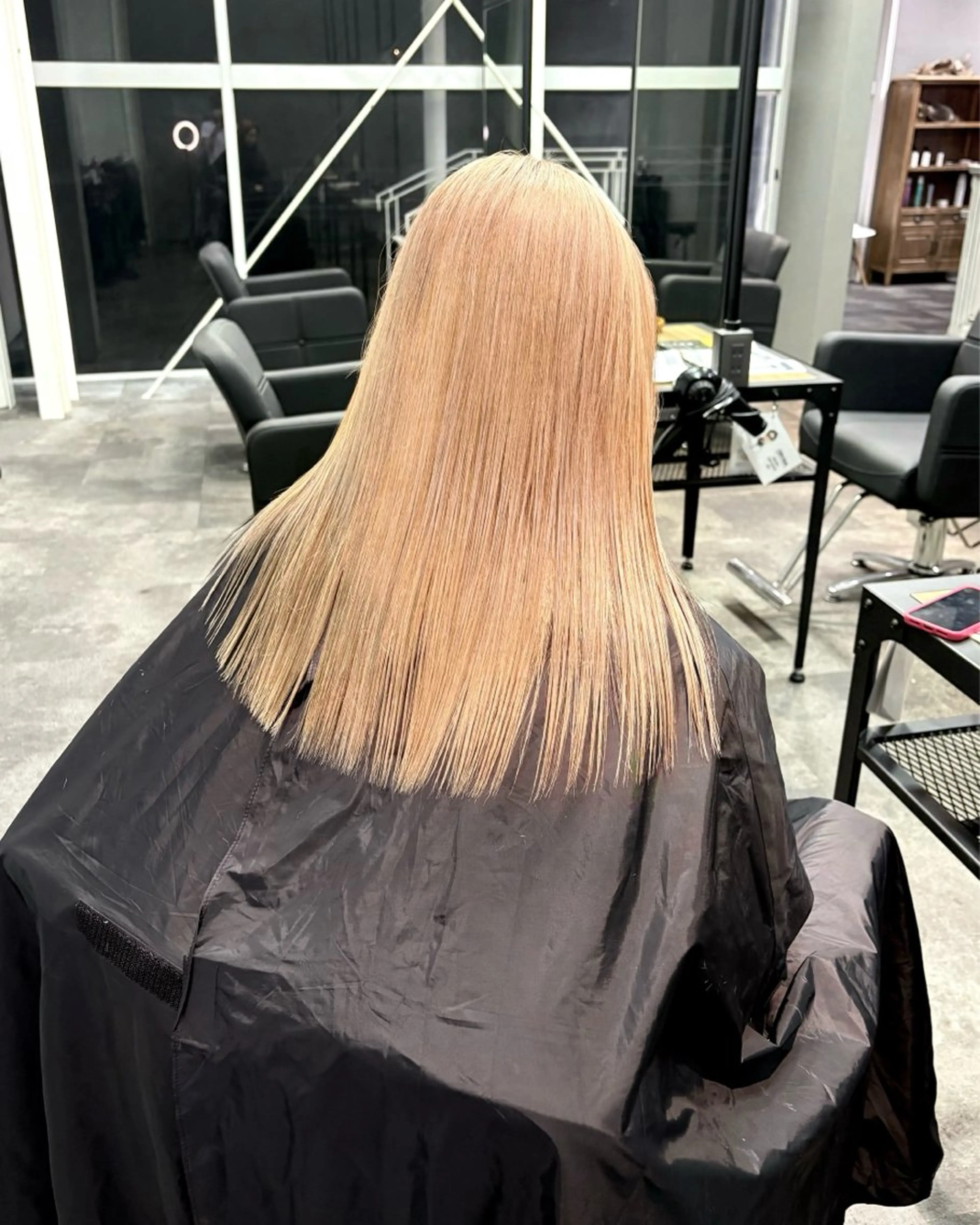 ロング カラー ベージュカラー ブリーチ ケアブリーチ ホワイトベージュ トリートメント 浜松/メンズサロン/ Yuna🐈‍⬛🫧のヘアスタイル