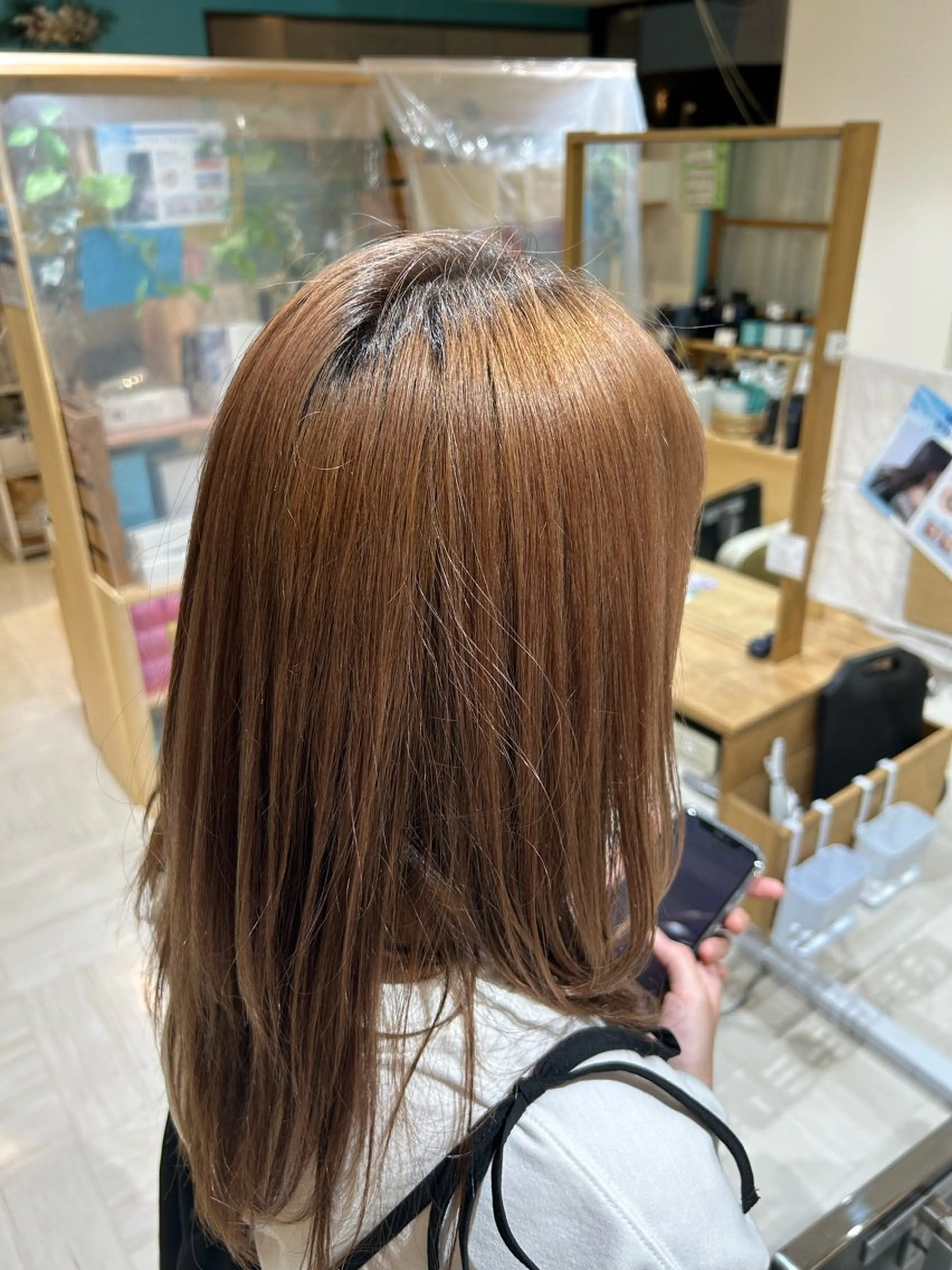 カラー @RICH 野尻俐織斗のヘアスタイル