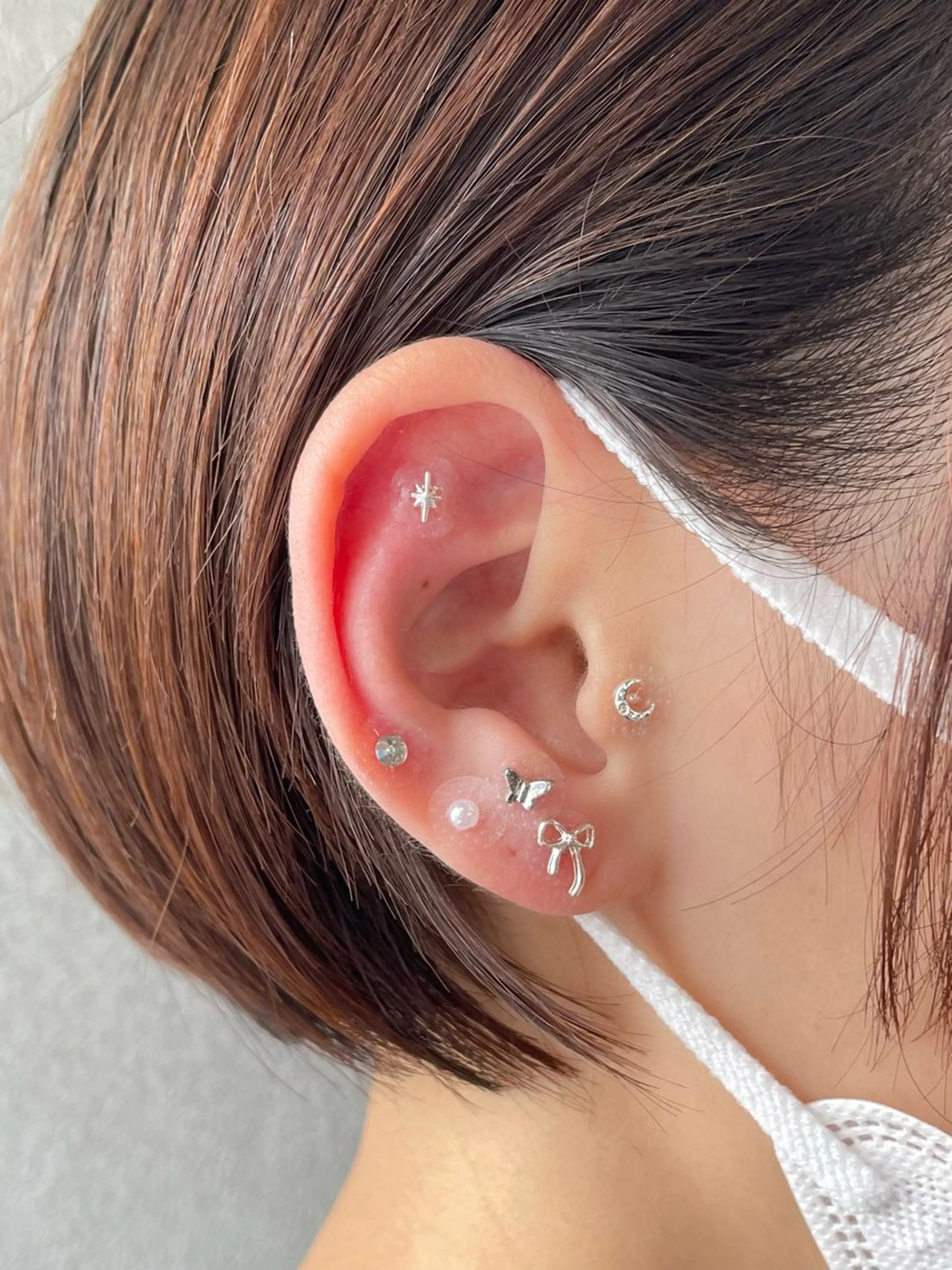 耳ツボジュエリー💎左右6粒計12粒✨の写真