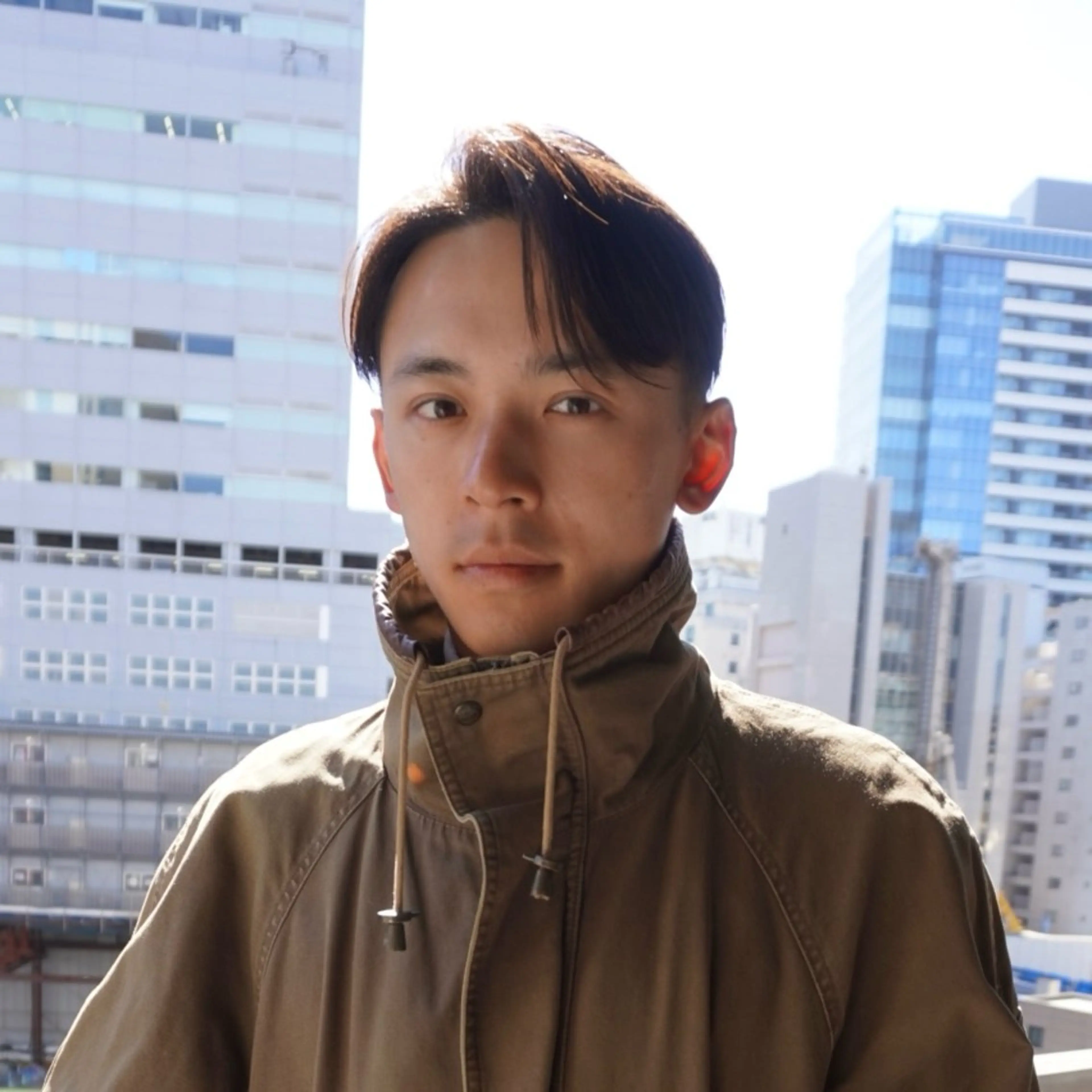 メンズ カット RIKU/毛流れ ヘア×眉ワックスのヘアスタイル