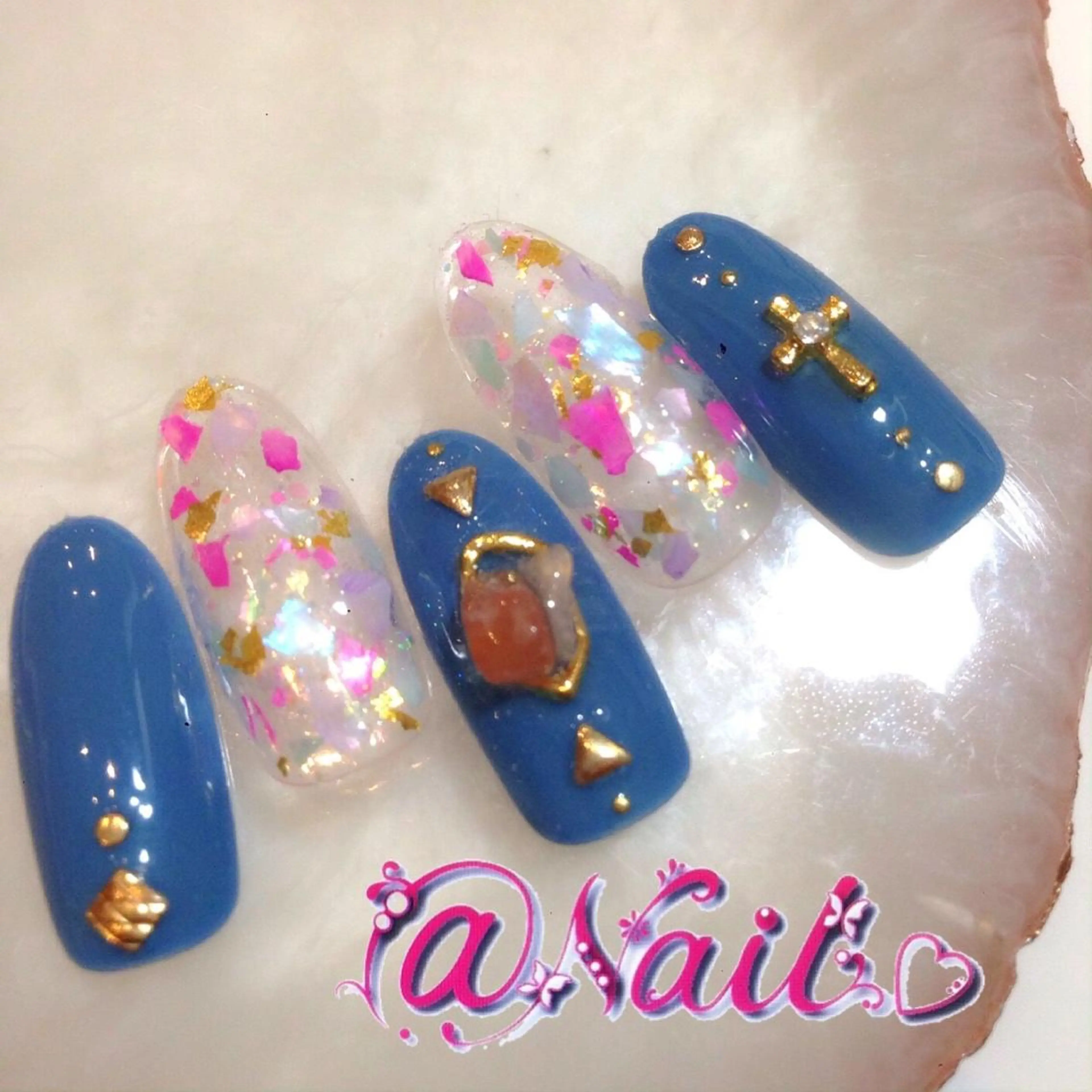 ネイル ネイルチップ 小尾 栞のネイルデザイン