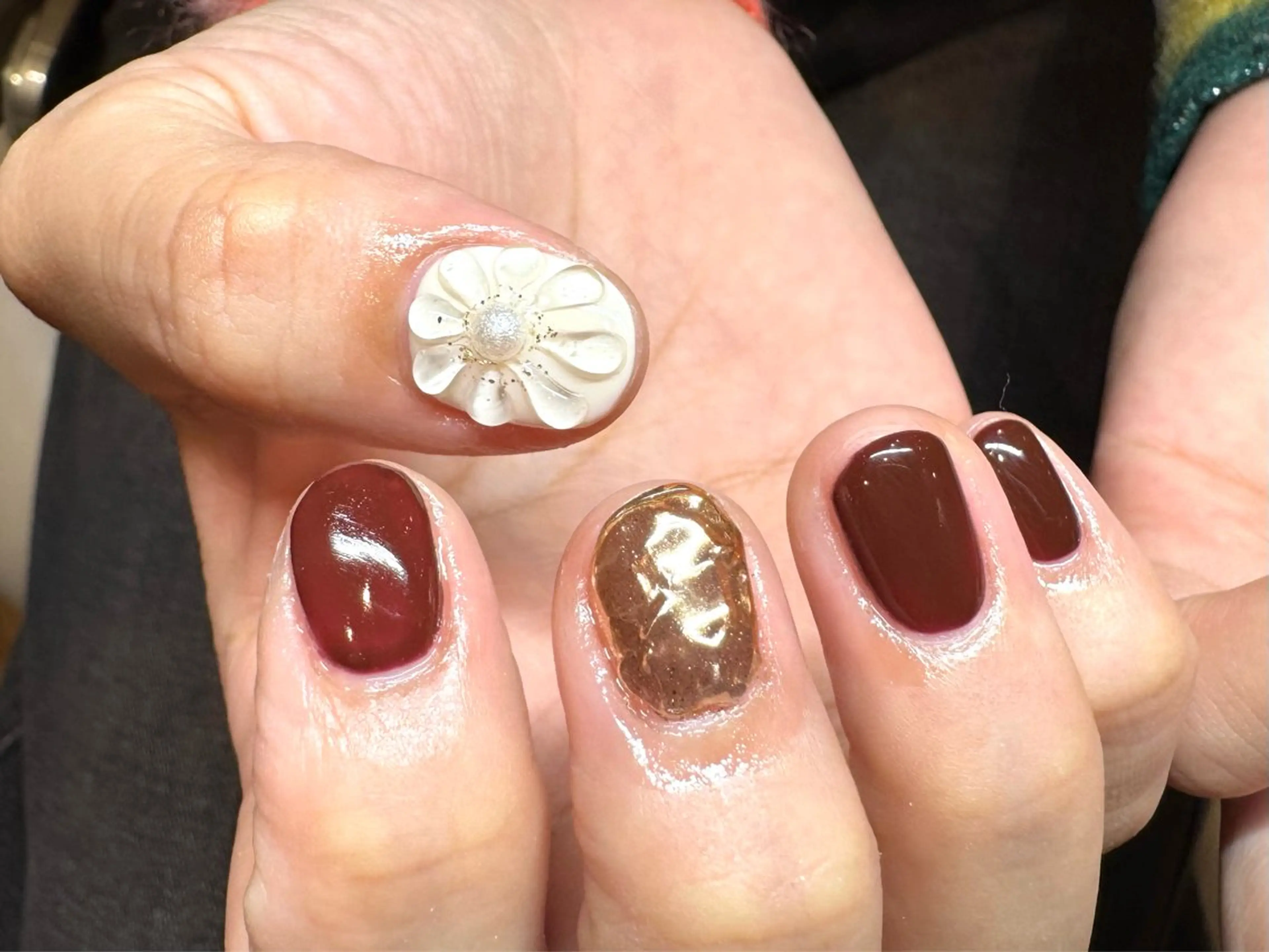 ネイル 成人式 ハンドネイル tsumeasobi所属・tsumeasobi 🪬macoのネイルデザイン